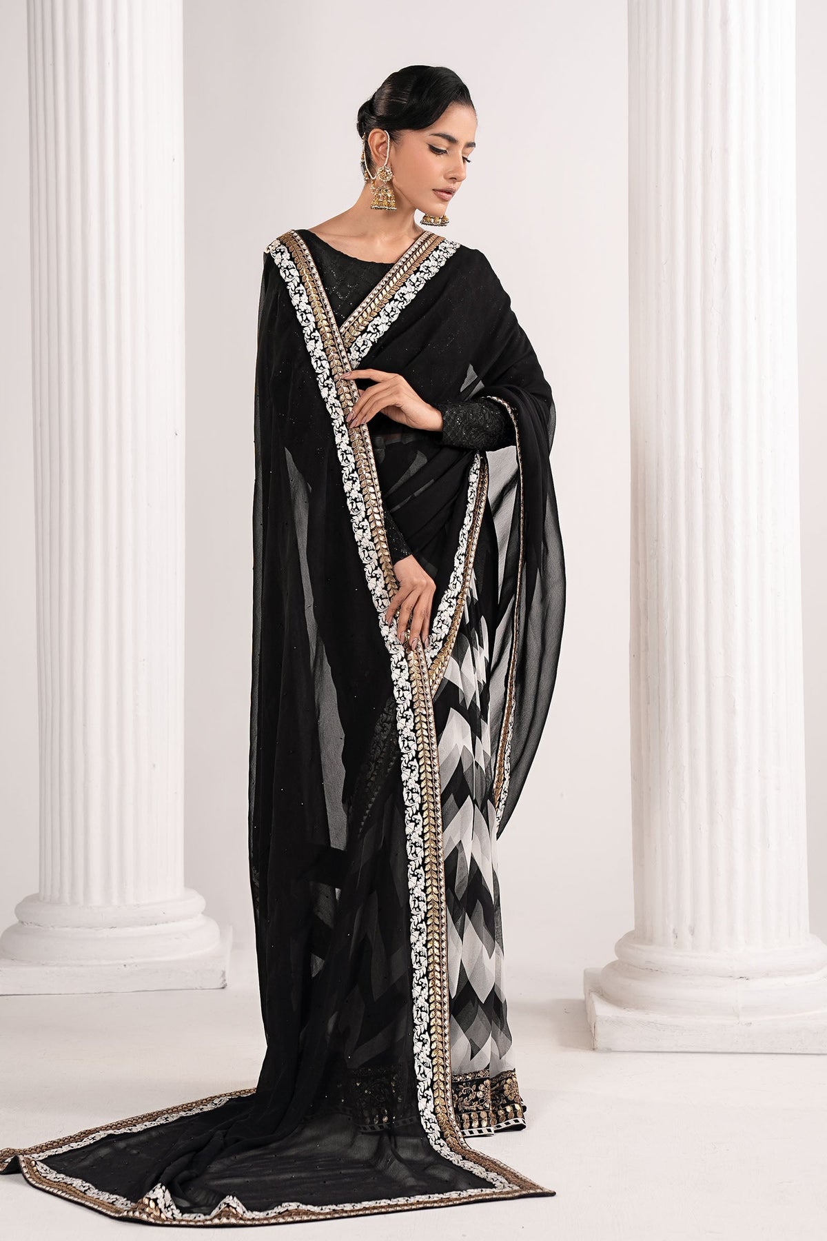 Maria B | Luxury Formals | SF-EF26-74-Black, image 6