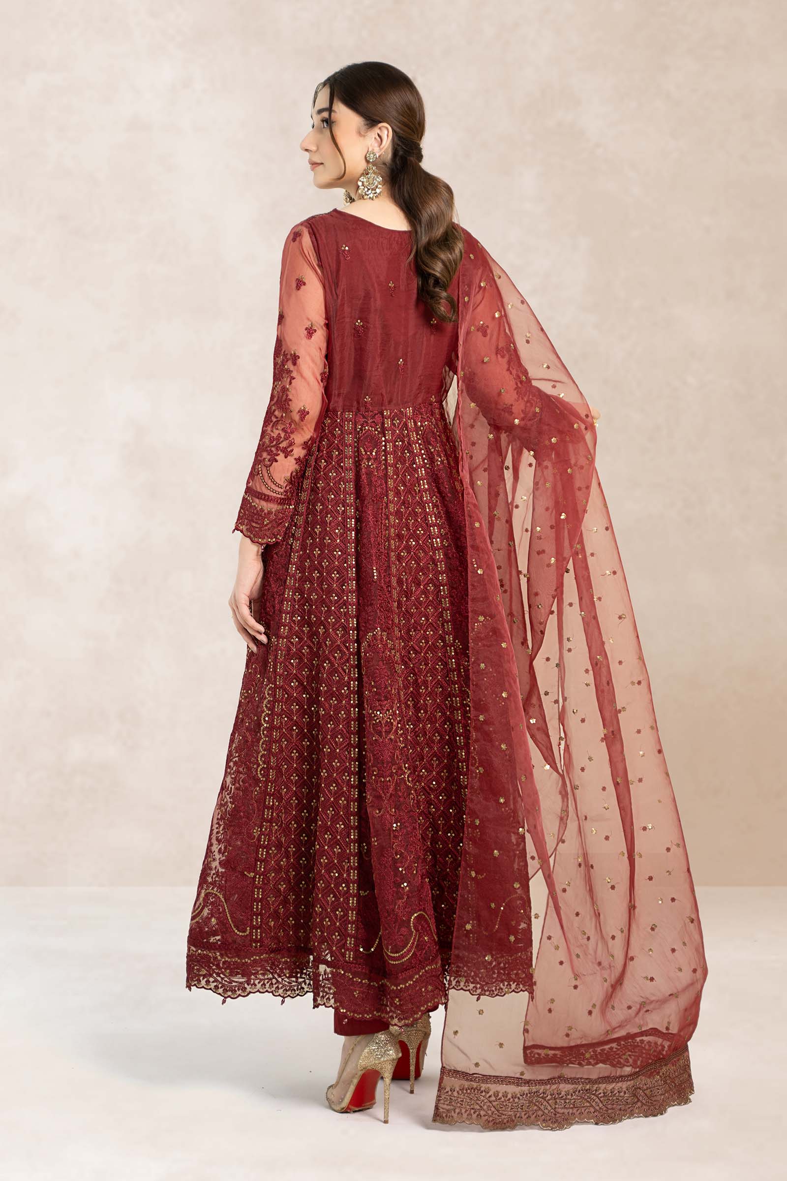 Maira B | Ready to Wear | SF-EF22-01R1 -  Maria B Luxury Formals -  House of Maryam