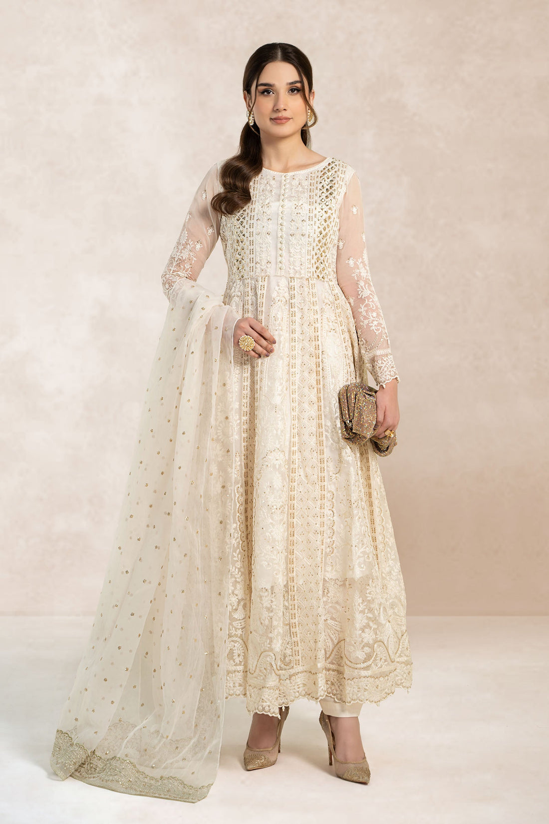 Maira B | Ready to Wear | SF-EF22-01R1 -  Maria B Luxury Formals -  House of Maryam
