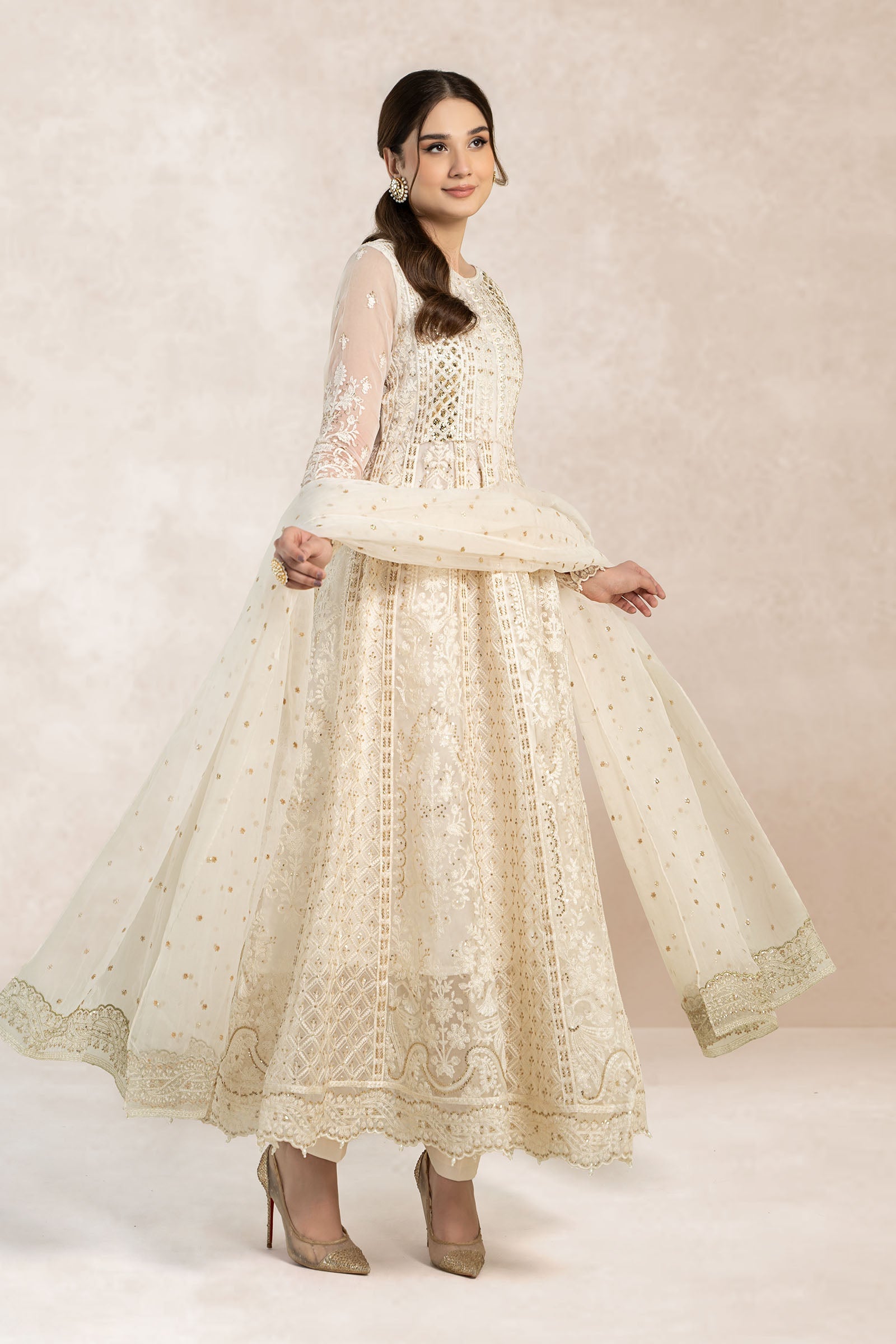 Maira B | Ready to Wear | SF-EF22-01R1 -  Maria B Luxury Formals -  House of Maryam
