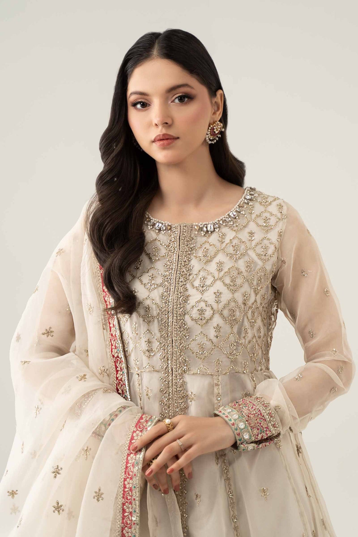 Maria B | Formal Wears | SF-EF23-16R1 -  Maria B Ladies Clothes - Original Designer Dress - House of Maryam