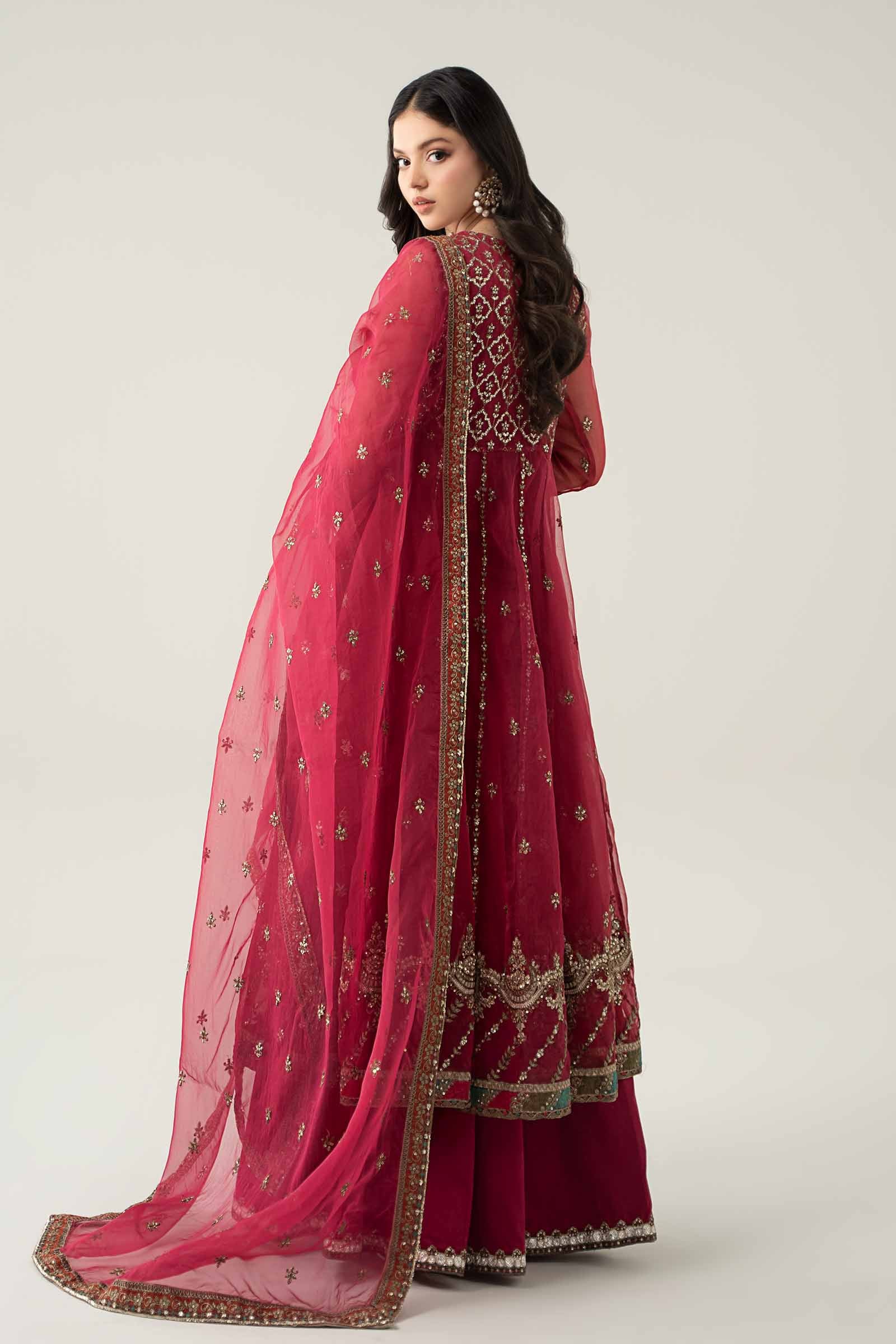 Maria B | Formal Wears | SF-EF23-16R1 -  Maria B Ladies Clothes - Original Designer Dress - House of Maryam