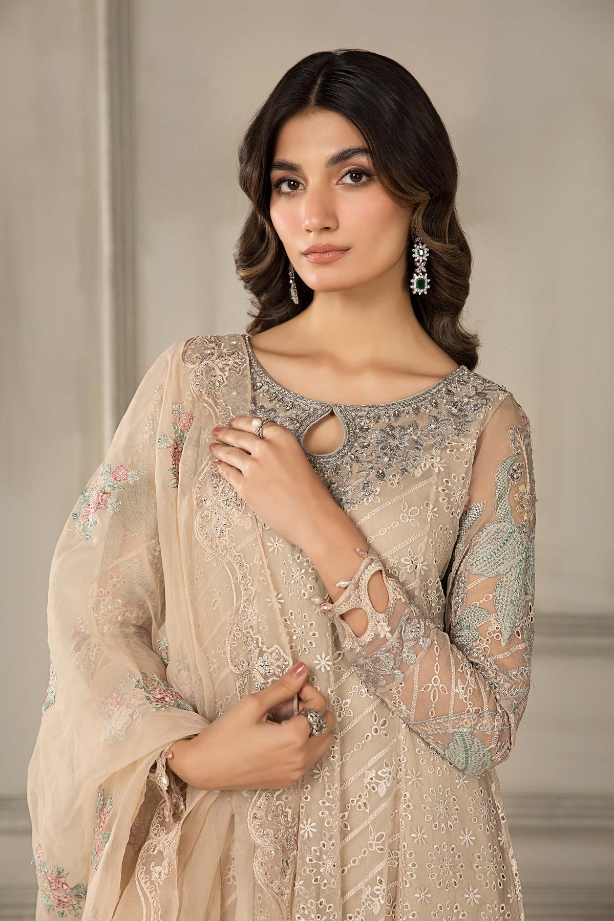 Maria B | Formal Wears | SF-EF24-03 -  Maria B Formal - Original Designer Dress - House of Maryam