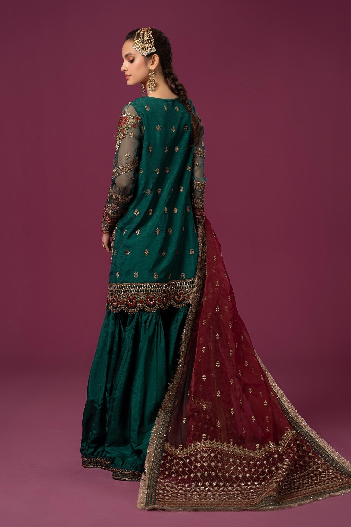 Maria B | Formal Wears | SF-EF24-15 -  Maria B Formal - Original Designer Dress - House of Maryam