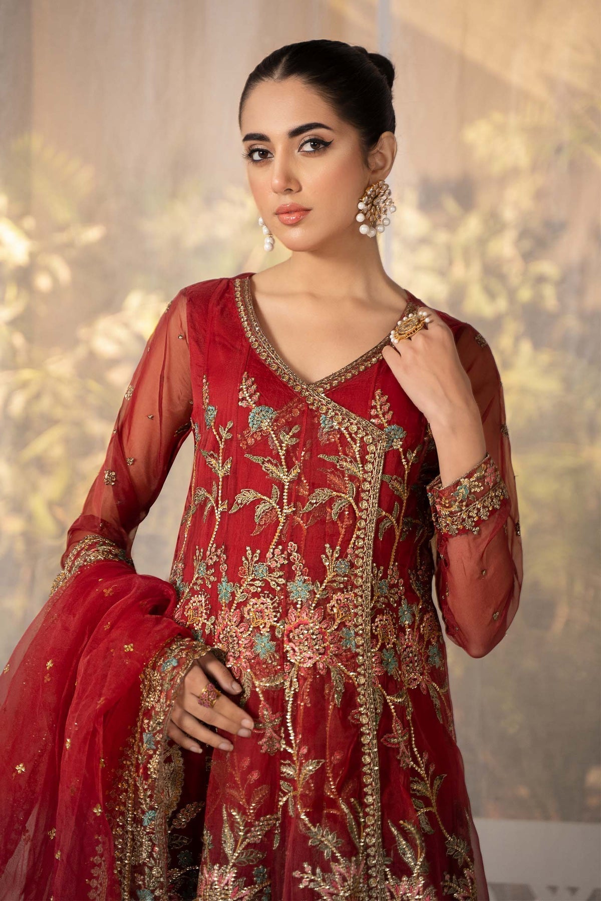Maria B | Formal Wears | SF-EF24-19 -  Maria B Formal - Original Designer Dress - House of Maryam