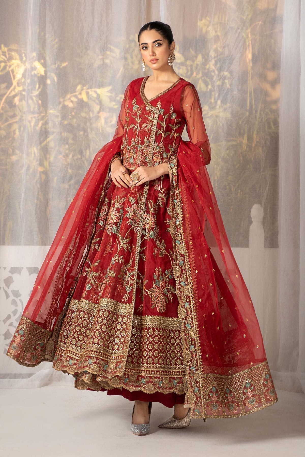 Maria B | Formal Wears | SF-EF24-19 -  Maria B Formal - Original Designer Dress - House of Maryam