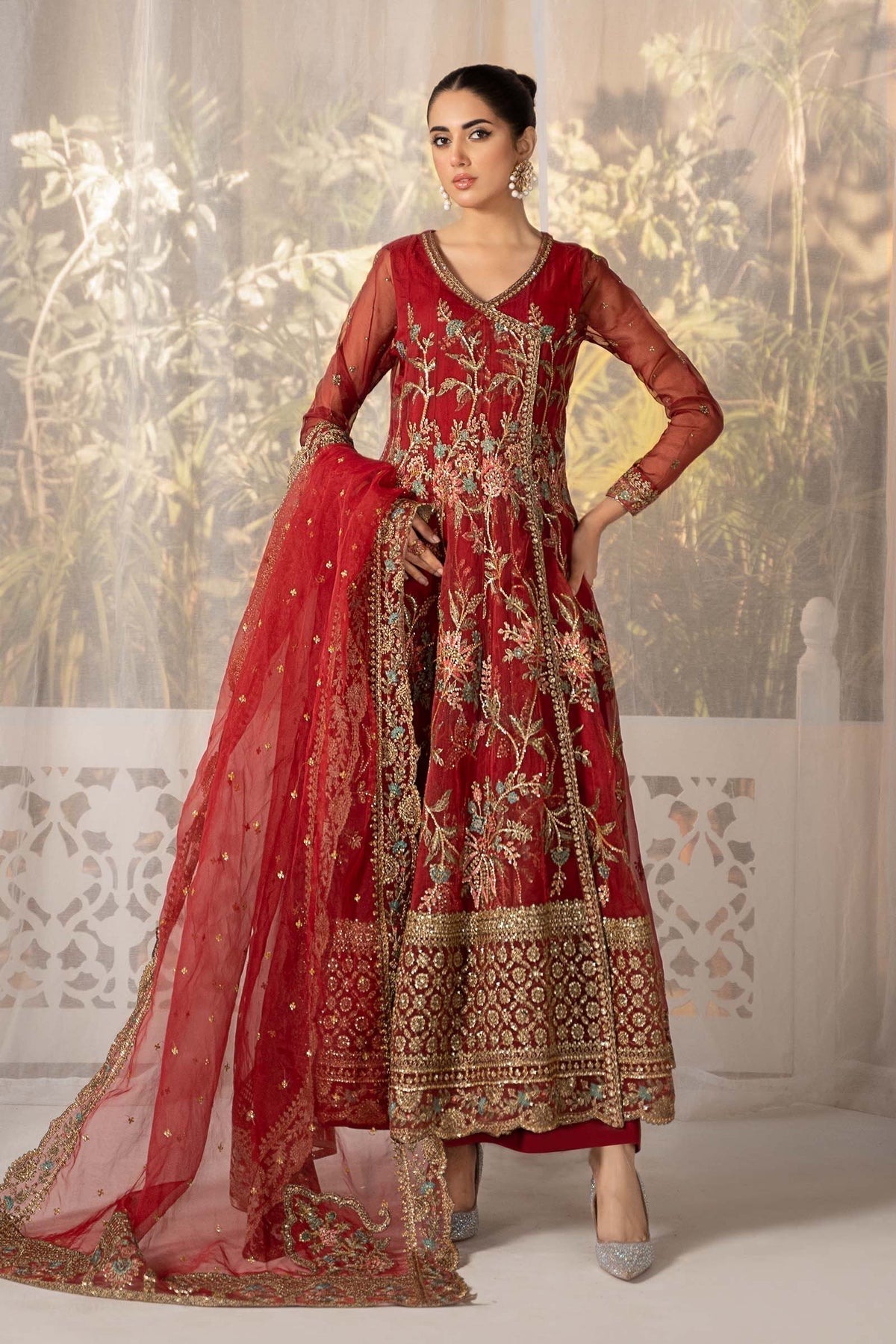 Maria B | Formal Wears | SF-EF24-19 -  Maria B Formal - Original Designer Dress - House of Maryam
