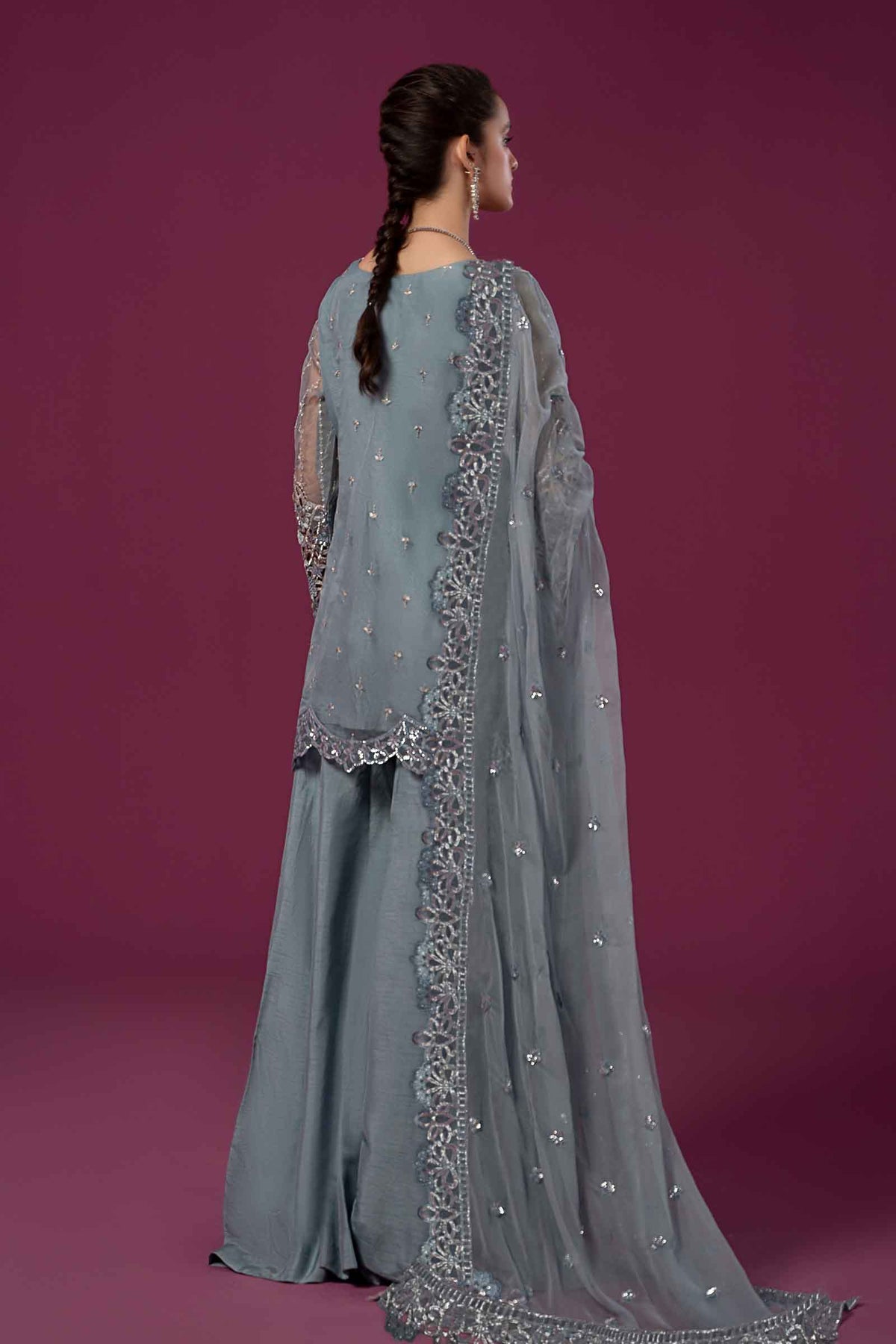 Maria B | Formal Wears | SF-EF24-22 -  Maria B Formal - Original Designer Dress - House of Maryam