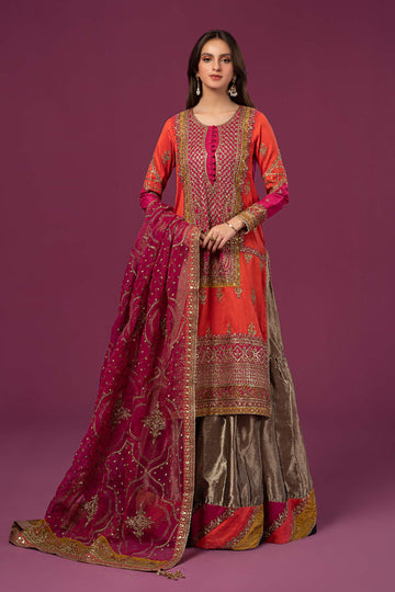 Maria B | Formal Wears | SF-EF24-27 by Designer Maria B - House of Maryam - Pakistani Designer Ethnic Wear in {{ shop.shopifyCountryName }}