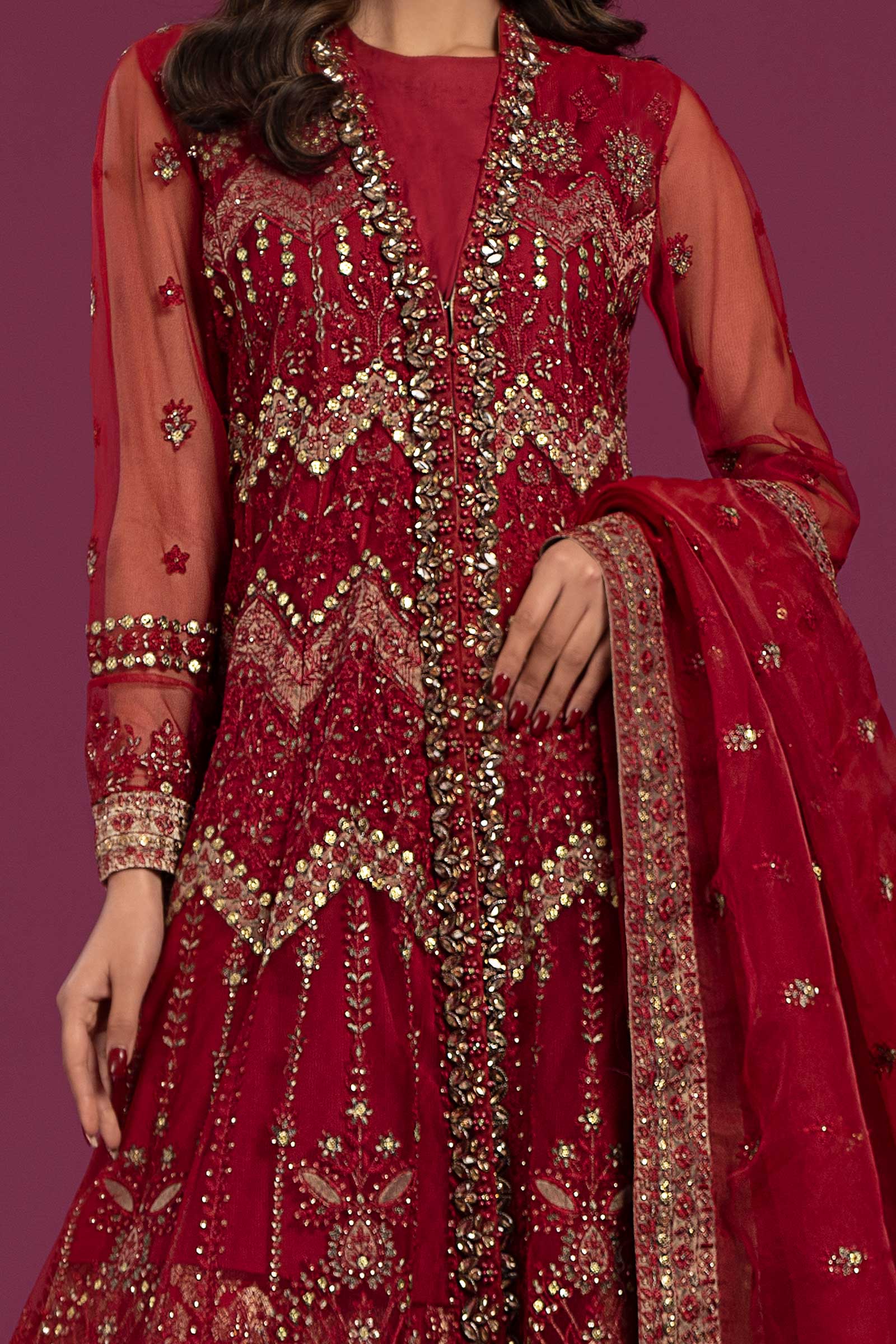 Maira B | Ready to Wear | SF-EF24-28 -  Maria B Luxury Formals -  House of Maryam