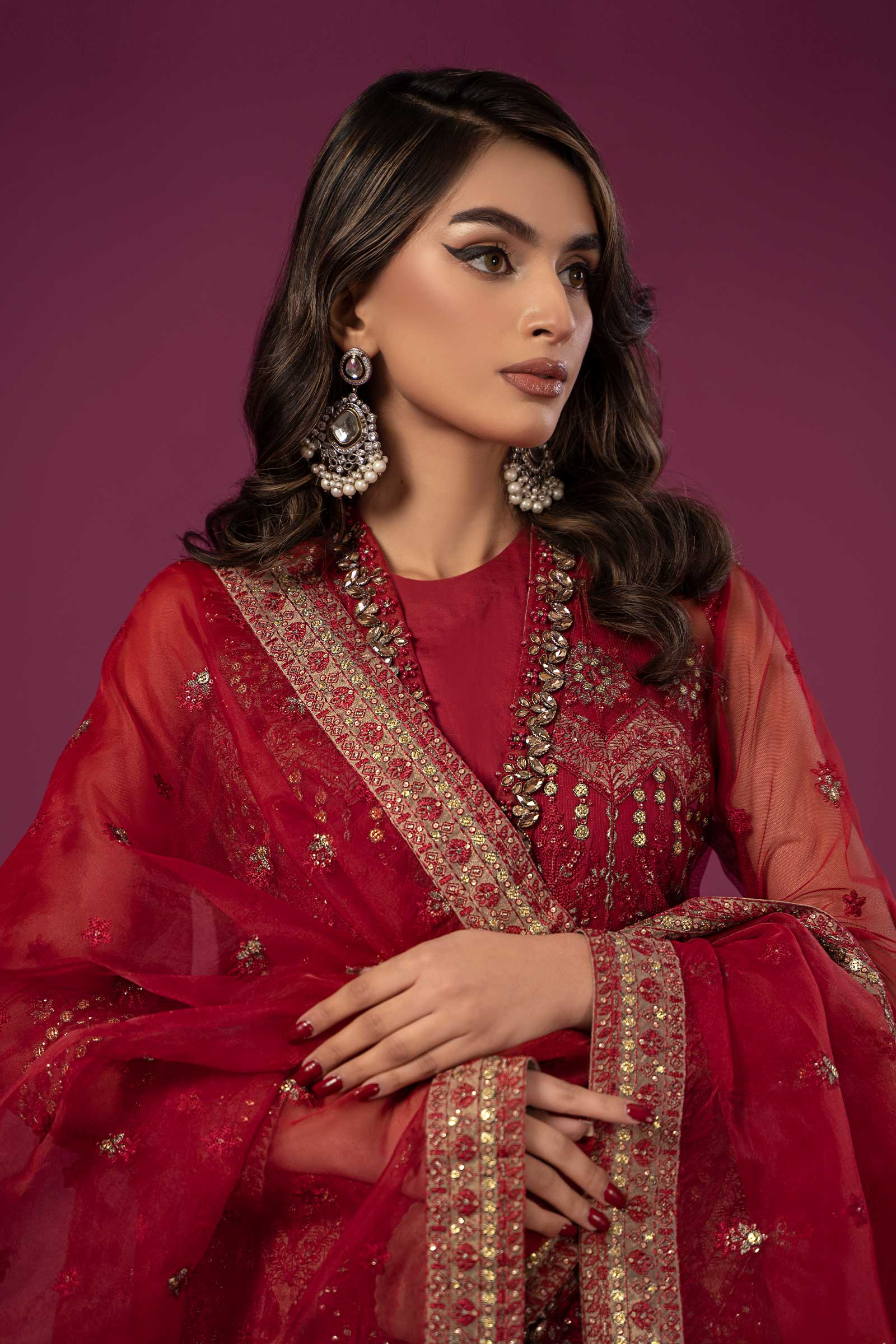 Maira B | Ready to Wear | SF-EF24-28 -  Maria B Luxury Formals -  House of Maryam