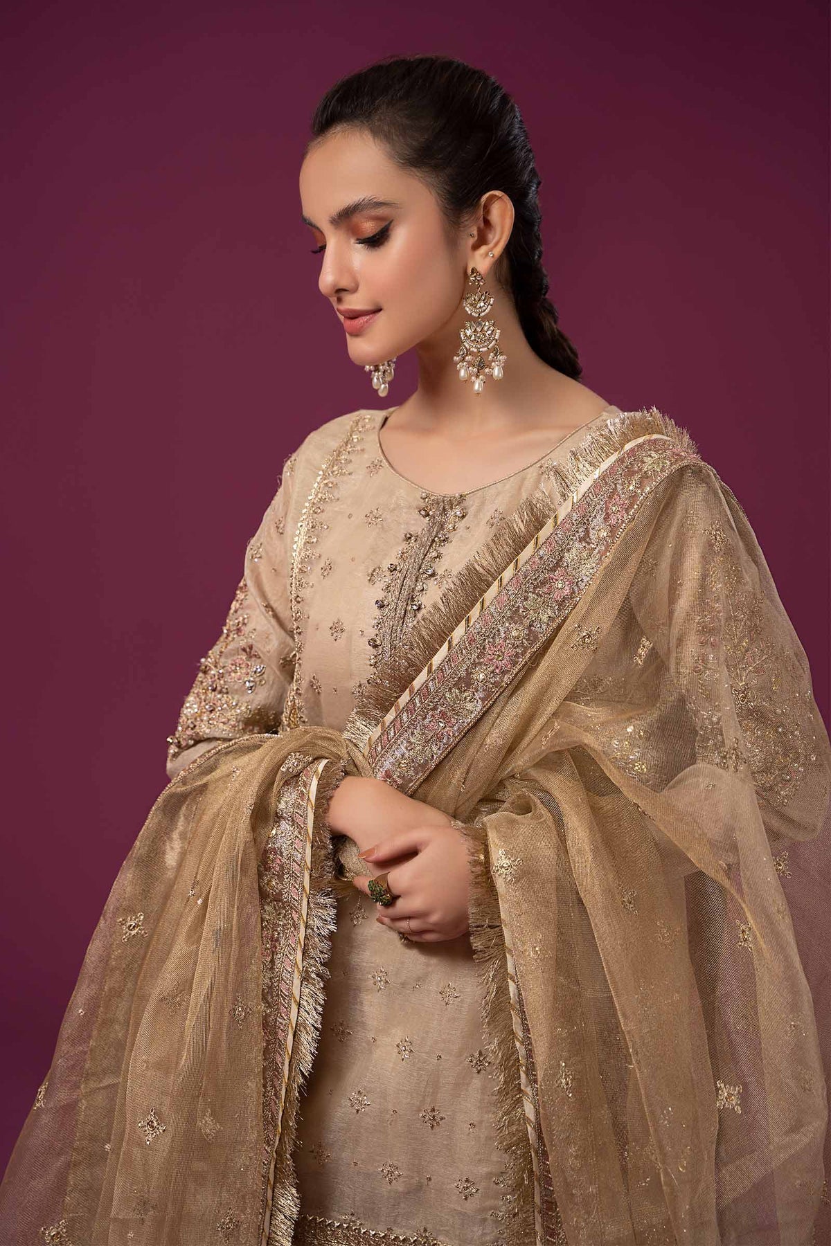Maria B | Formal Wears | SF-EF24-35 -  Maria B Formal - Original Designer Dress - House of Maryam