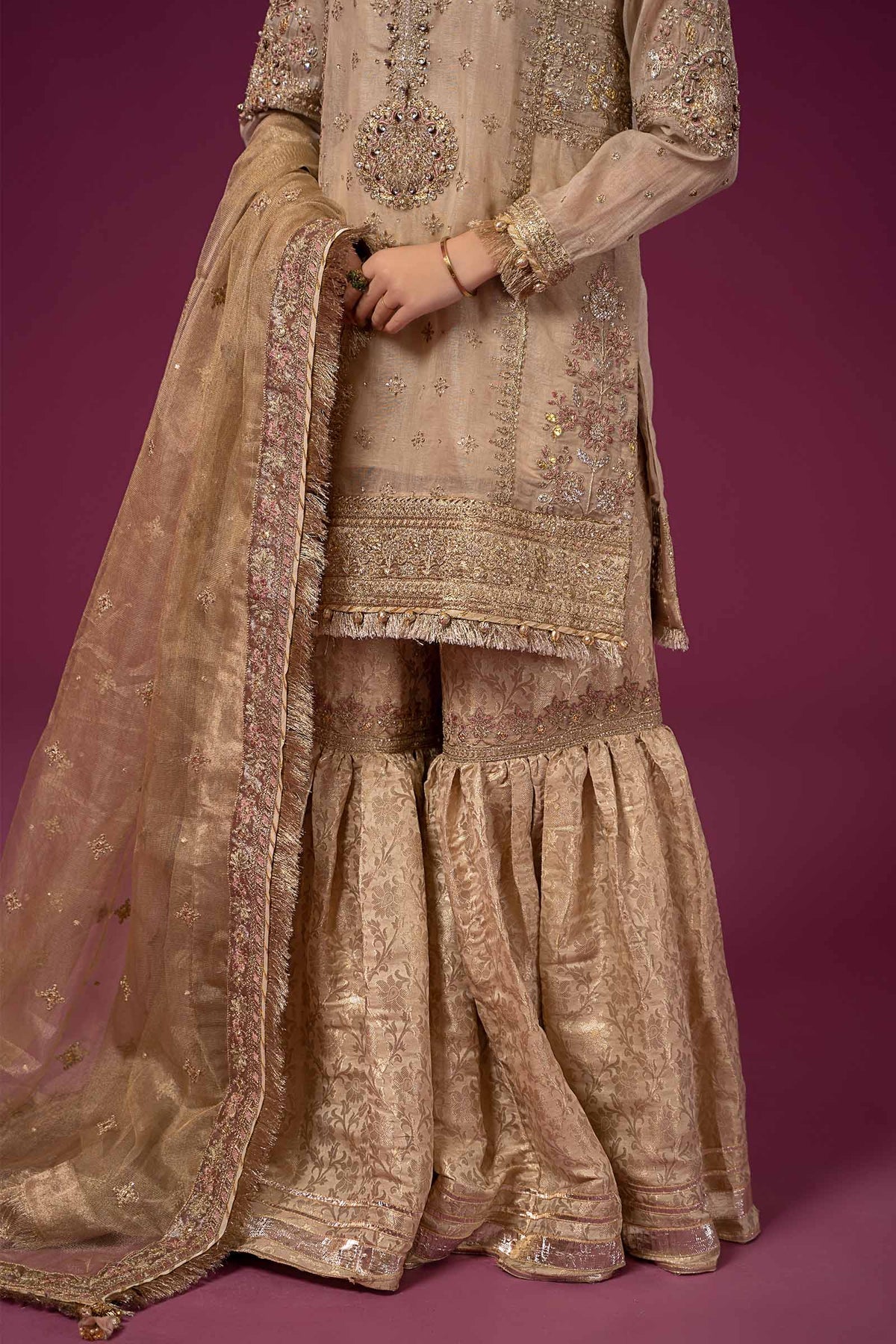 Maria B | Formal Wears | SF-EF24-35 by Designer Maria B - House of Maryam - Pakistani Designer Ethnic Wear in {{ shop.shopifyCountryName }}