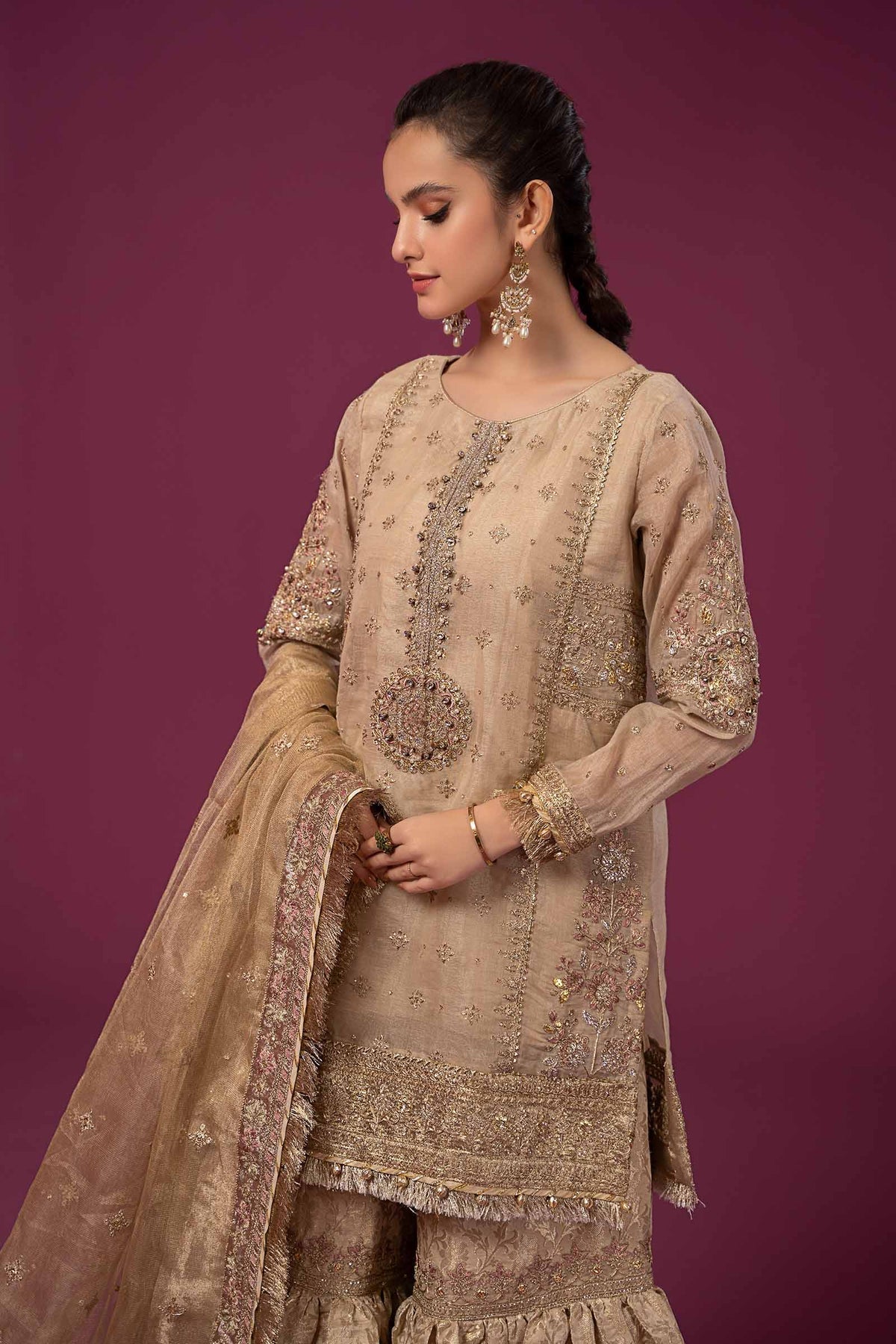 Maria B | Formal Wears | SF-EF24-35 -  Maria B Formal - Original Designer Dress - House of Maryam
