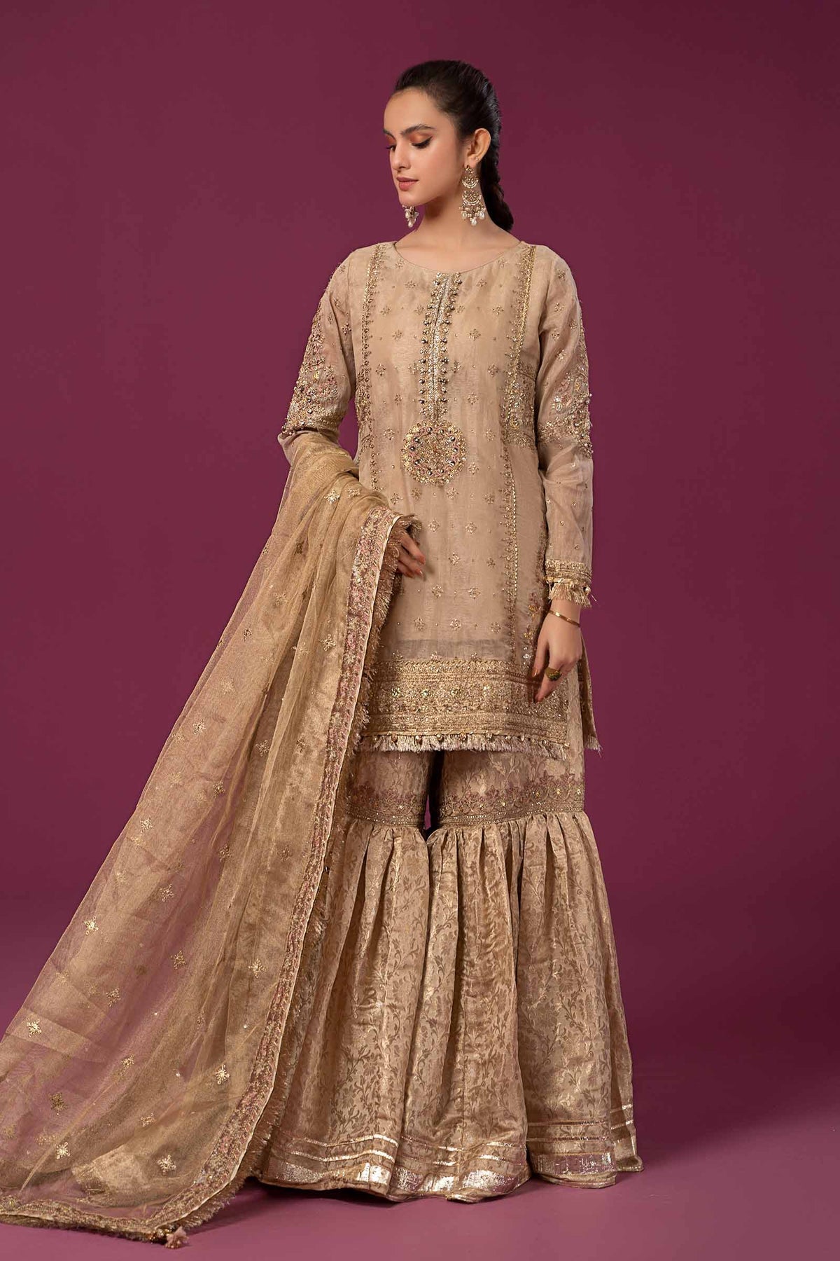 Maria B | Formal Wears | SF-EF24-35 -  Maria B Formal - Original Designer Dress - House of Maryam