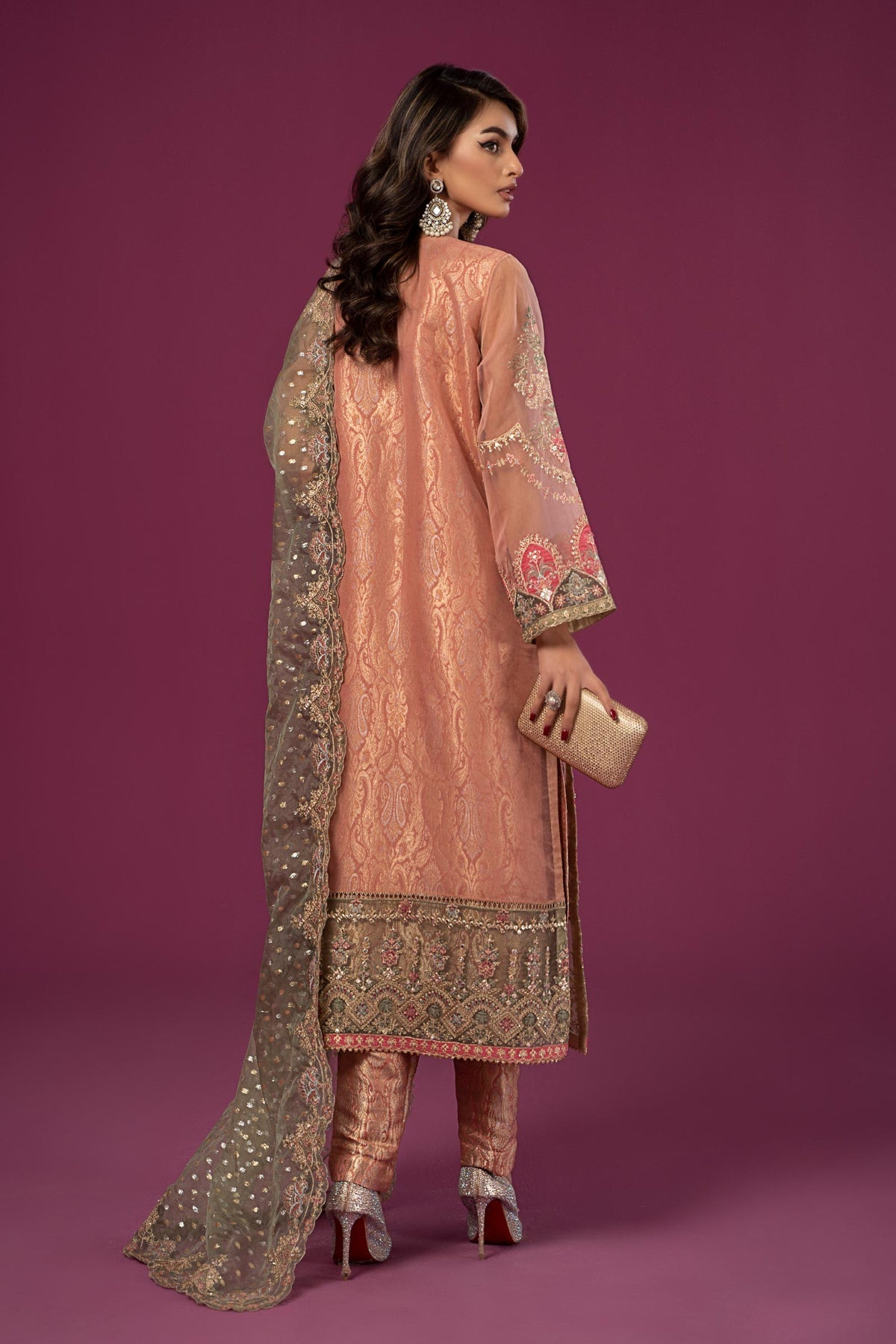 Maria B | Formal Wears | SF-EF24-37 -  Maria B Formal - Original Designer Dress - House of Maryam