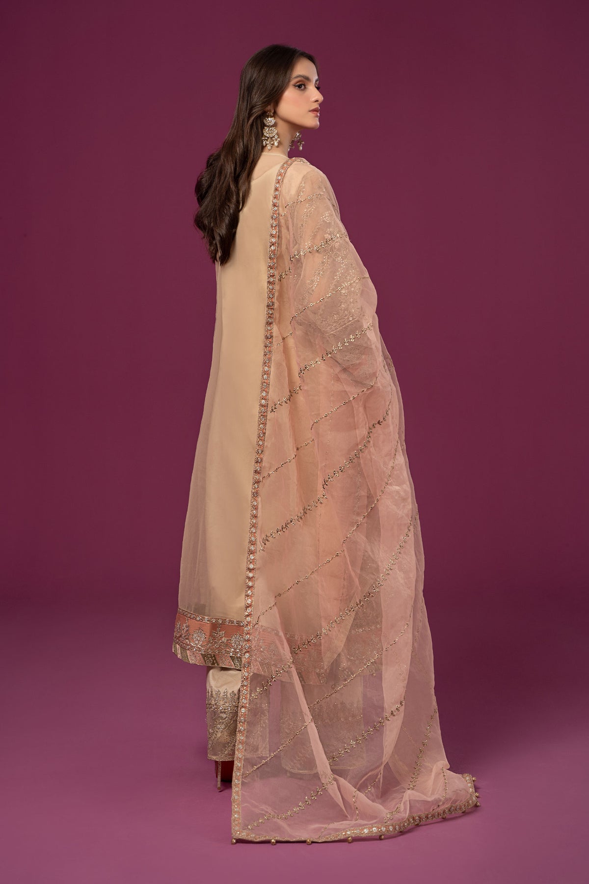 Maria B | Formal Wears | SF-EF24-46 -  Maria B Formal - Original Designer Dress - House of Maryam