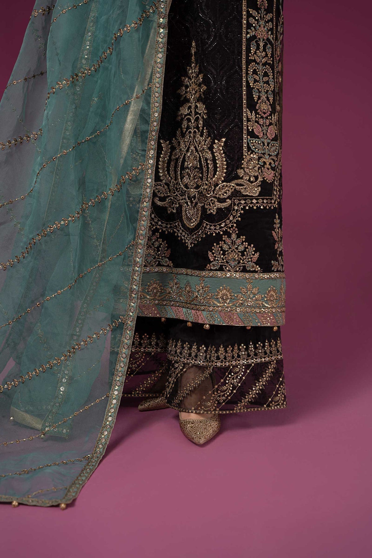 Maria B | Formal Wears | SF-EF24-46 -  Maria B Formal - Original Designer Dress - House of Maryam