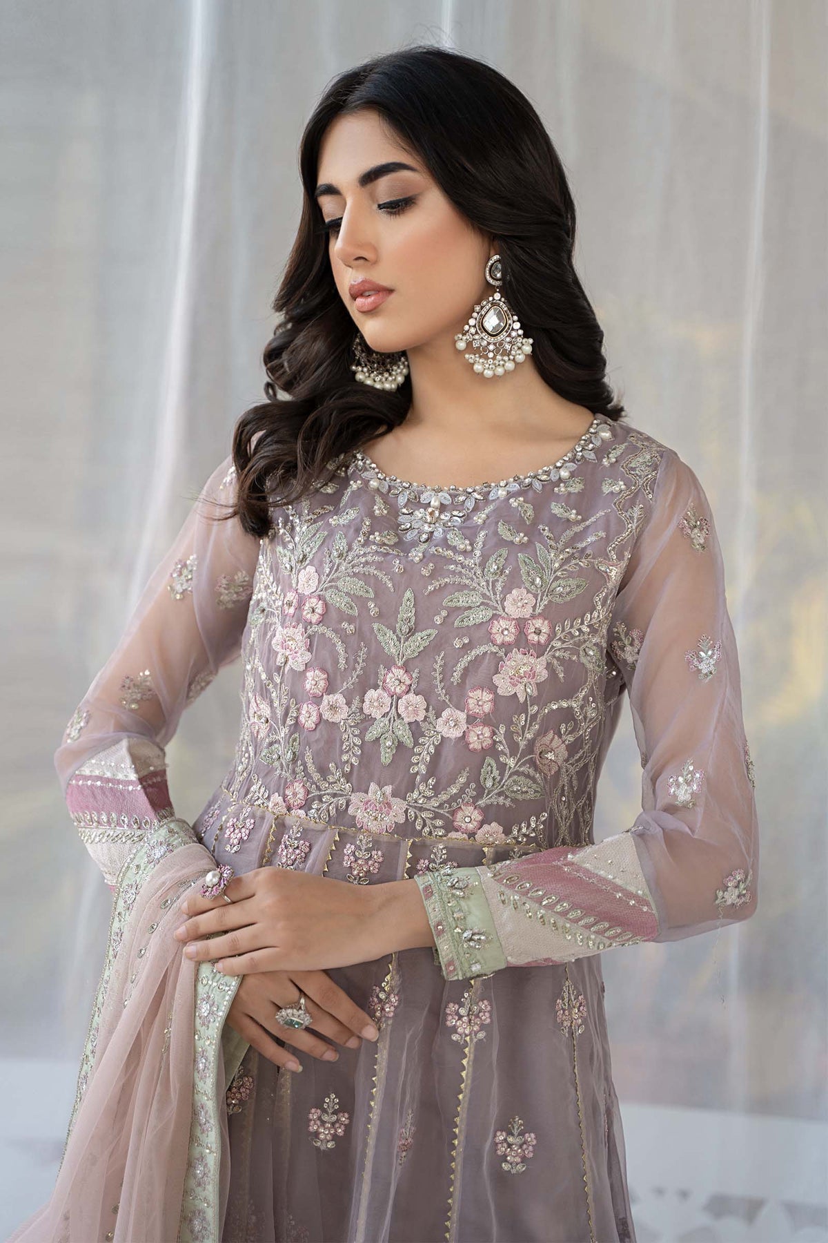 Maria B | Formal Wears | SF-EF24-61 -  Maria B Formal - Original Designer Dress - House of Maryam