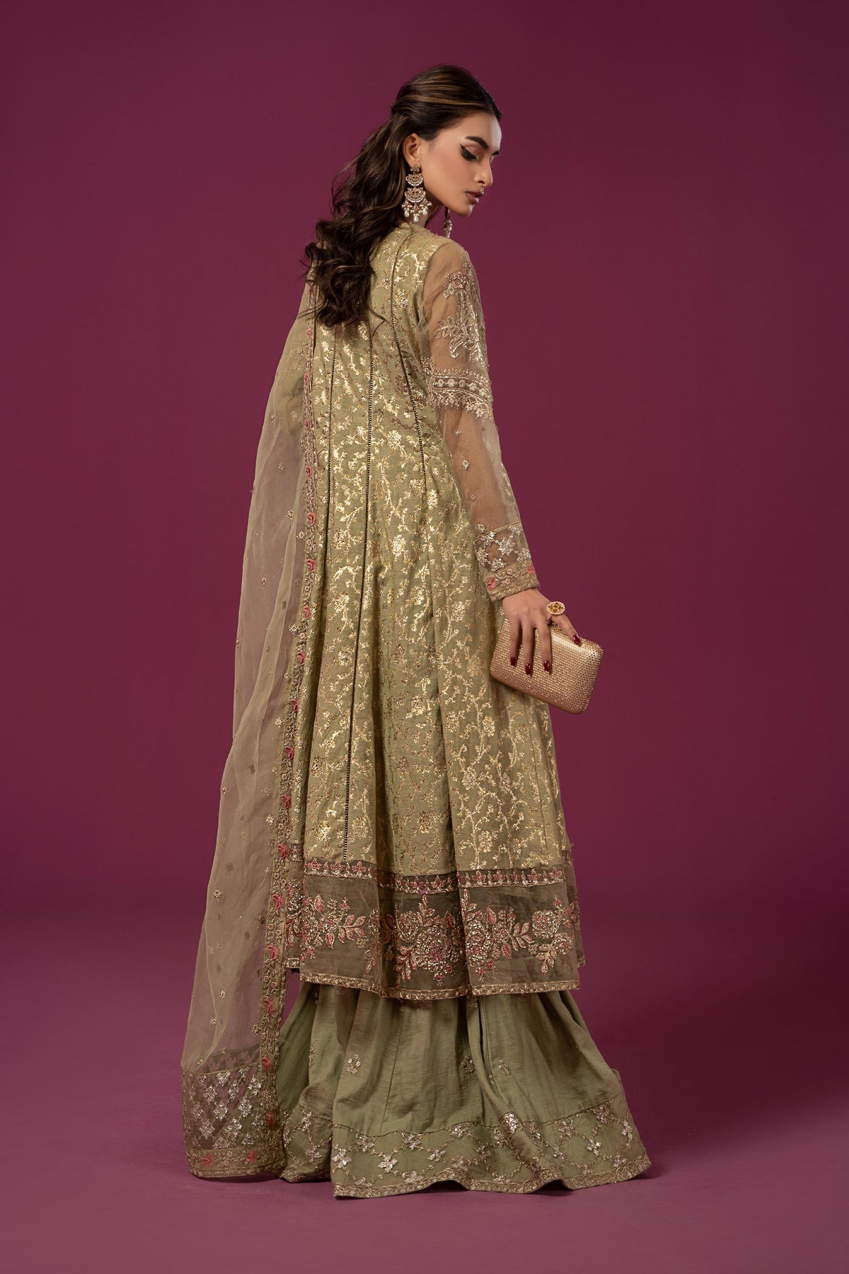 Maria B | Formal Wears | SF-EF24-70 by Designer Maria B - House of Maryam - Pakistani Designer Ethnic Wear in {{ shop.shopifyCountryName }}