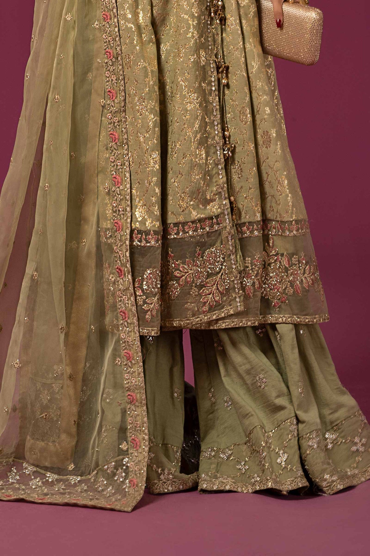 Maria B | Formal Wears | SF-EF24-70 -  Maria B Formal - Original Designer Dress - House of Maryam