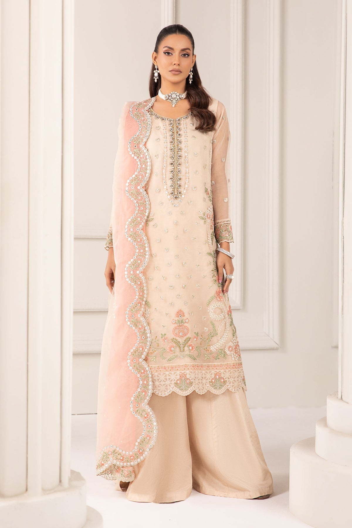 Maria B | Formal Wears | SF-EF24-76 by Designer Maria B - House of Maryam - Pakistani Designer Ethnic Wear in {{ shop.shopifyCountryName }}