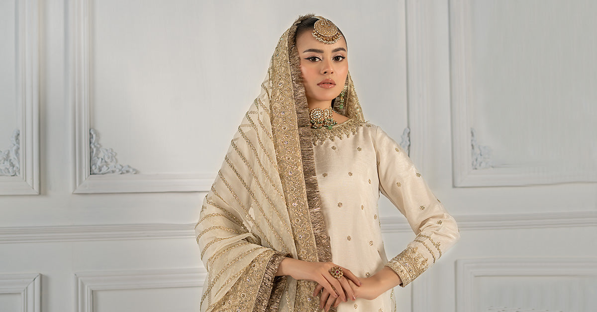 Maira B | Ready to Wear | SF-EF25-25 -  Maria B Luxury Formals -  House of Maryam