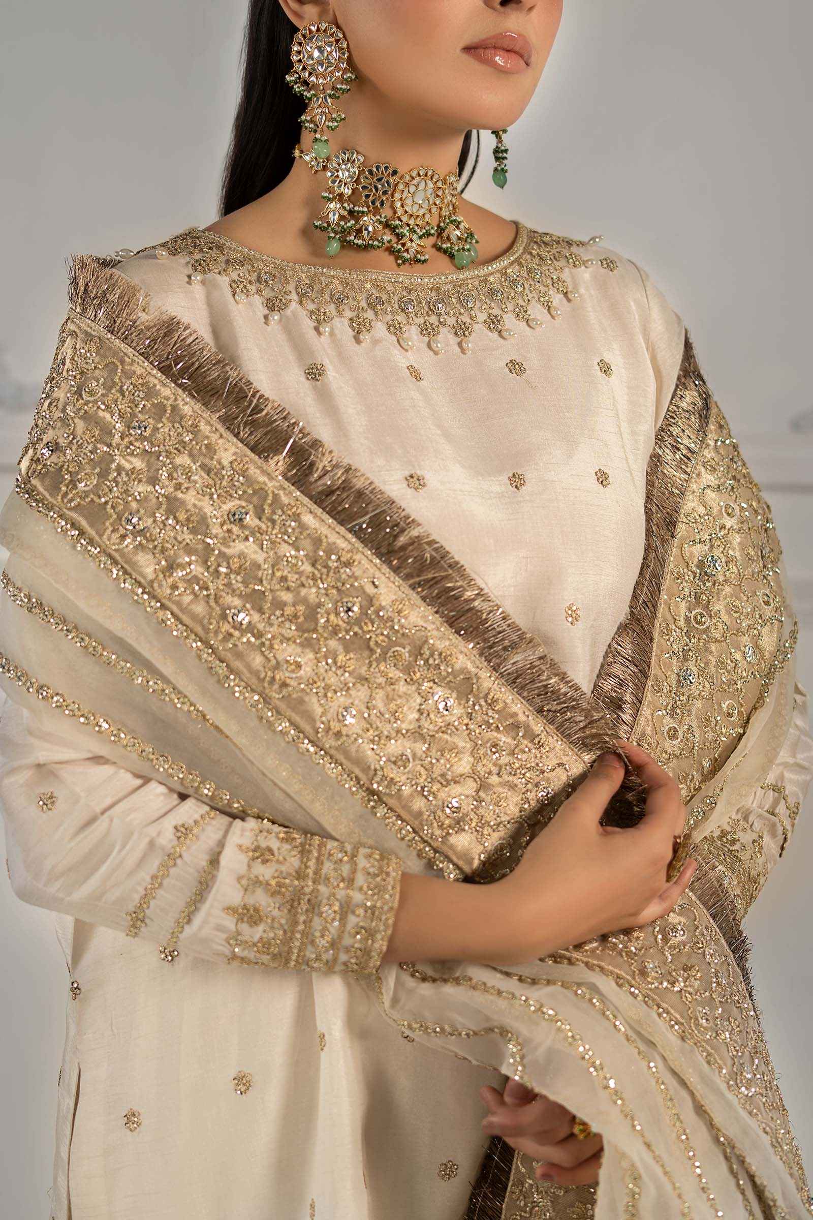 Maira B | Ready to Wear | SF-EF25-25 -  Maria B Luxury Formals -  House of Maryam