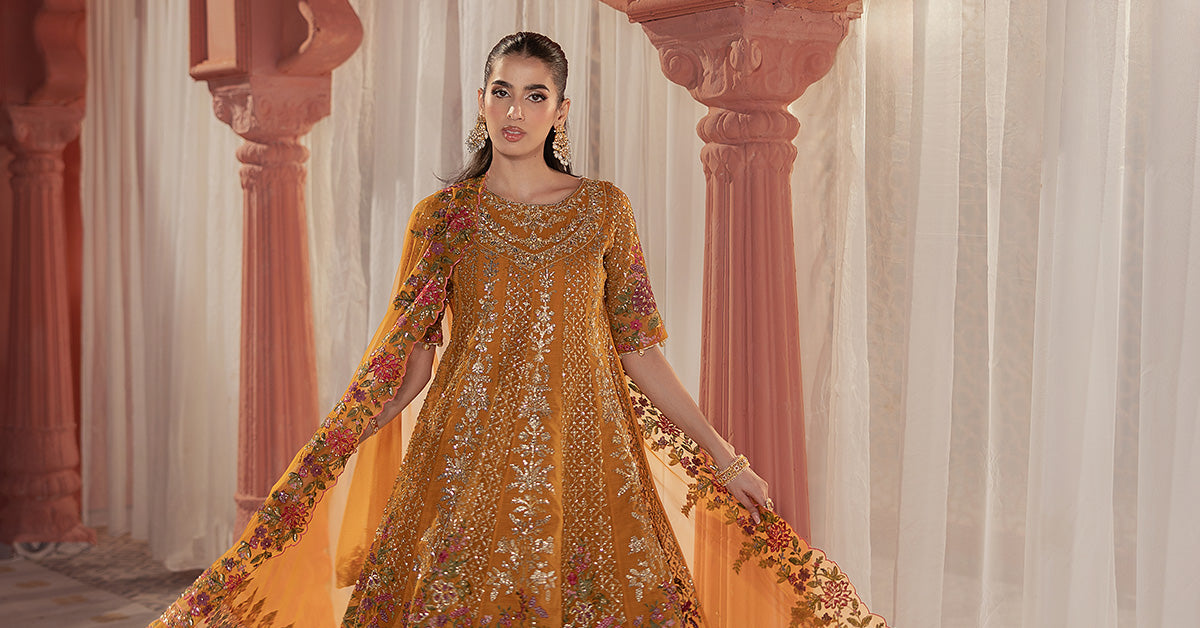 Maira B | Ready to Wear | SF-EF25-42 -  Maria B Luxury Formals -  House of Maryam