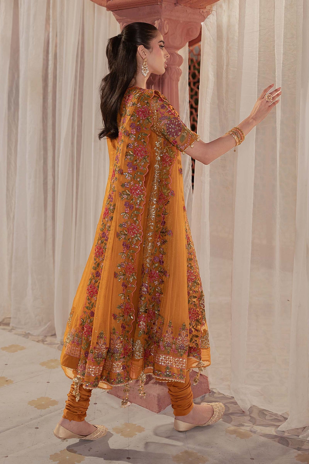 Maria B | Formal Wears | SF-EF25-42 -  Maria B Ladies Clothes - Original Designer Dress - House of Maryam