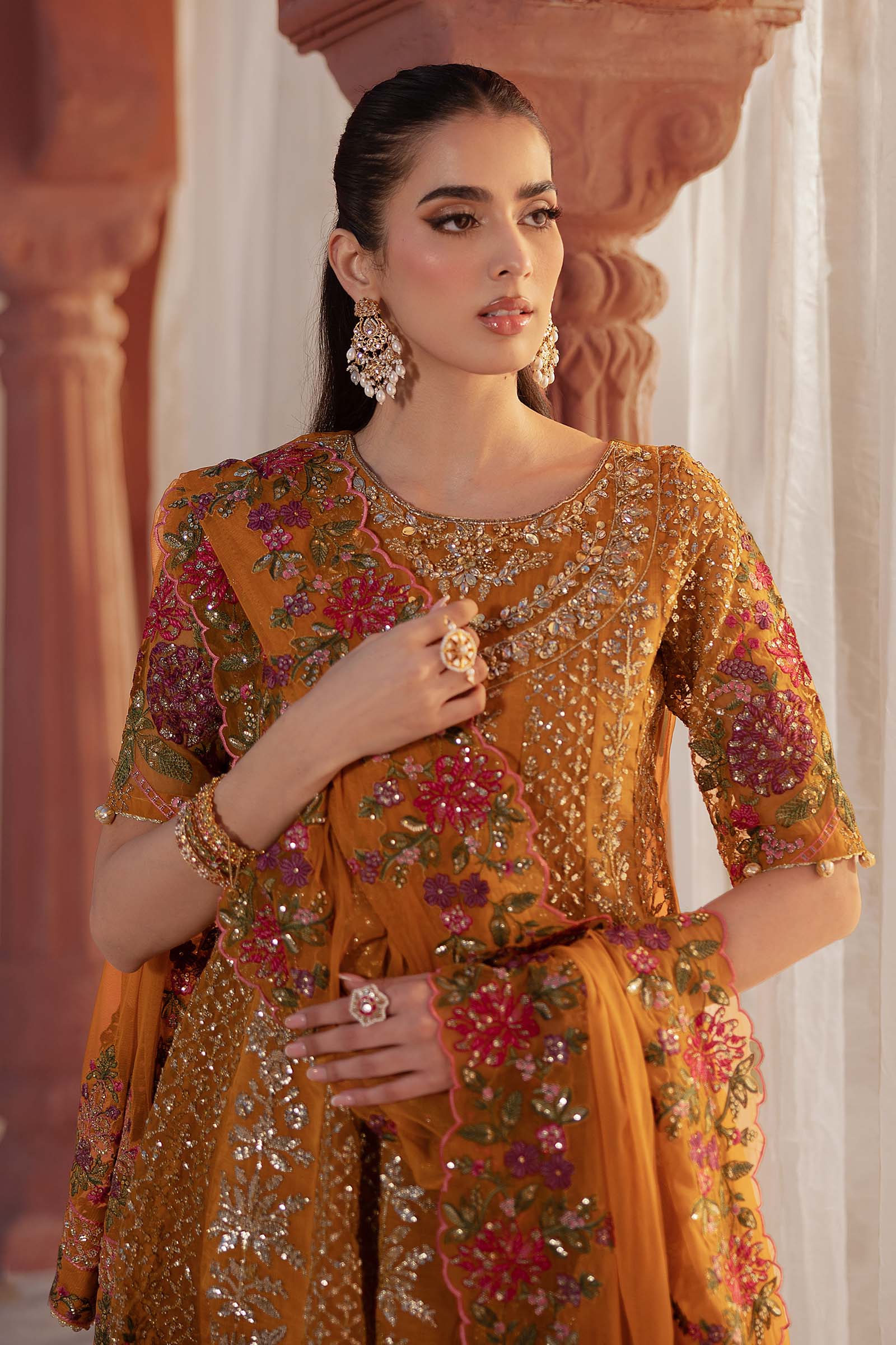Maira B | Ready to Wear | SF-EF25-42 -  Maria B Luxury Formals -  House of Maryam