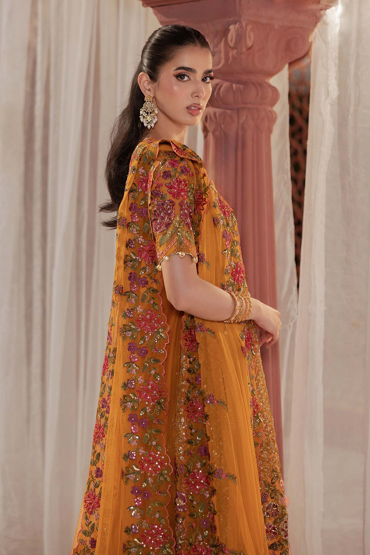 Maria B | Formal Wears | SF-EF25-42 -  Maria B Ladies Clothes - Original Designer Dress - House of Maryam