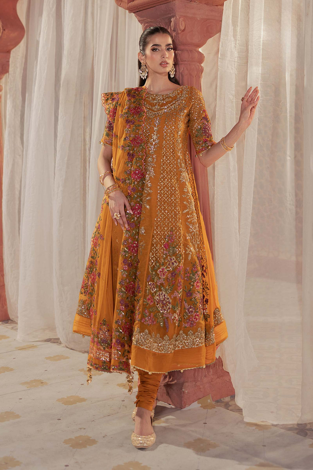 Maira B | Ready to Wear | SF-EF25-42 -  Maria B Luxury Formals -  House of Maryam