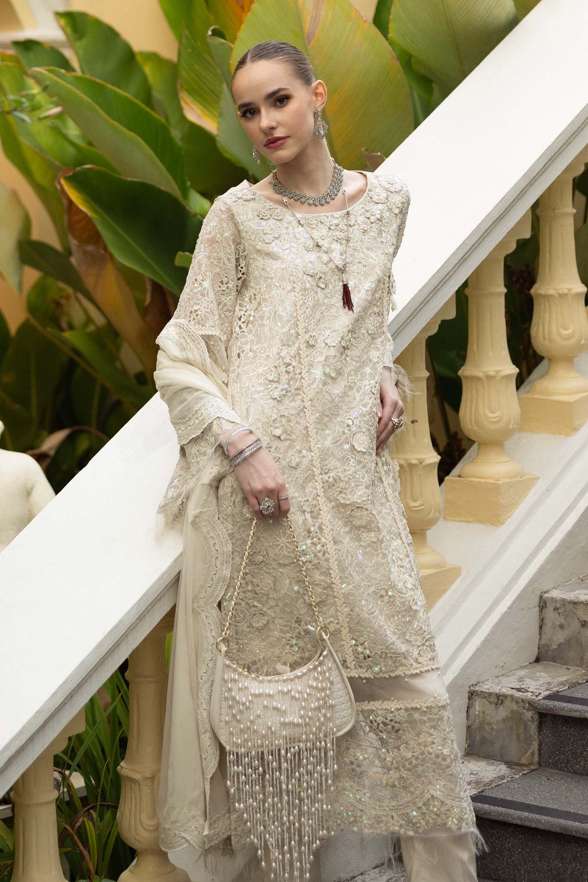 Maria B | Luxury Formals | SF-EF26-21-Off White, image 5