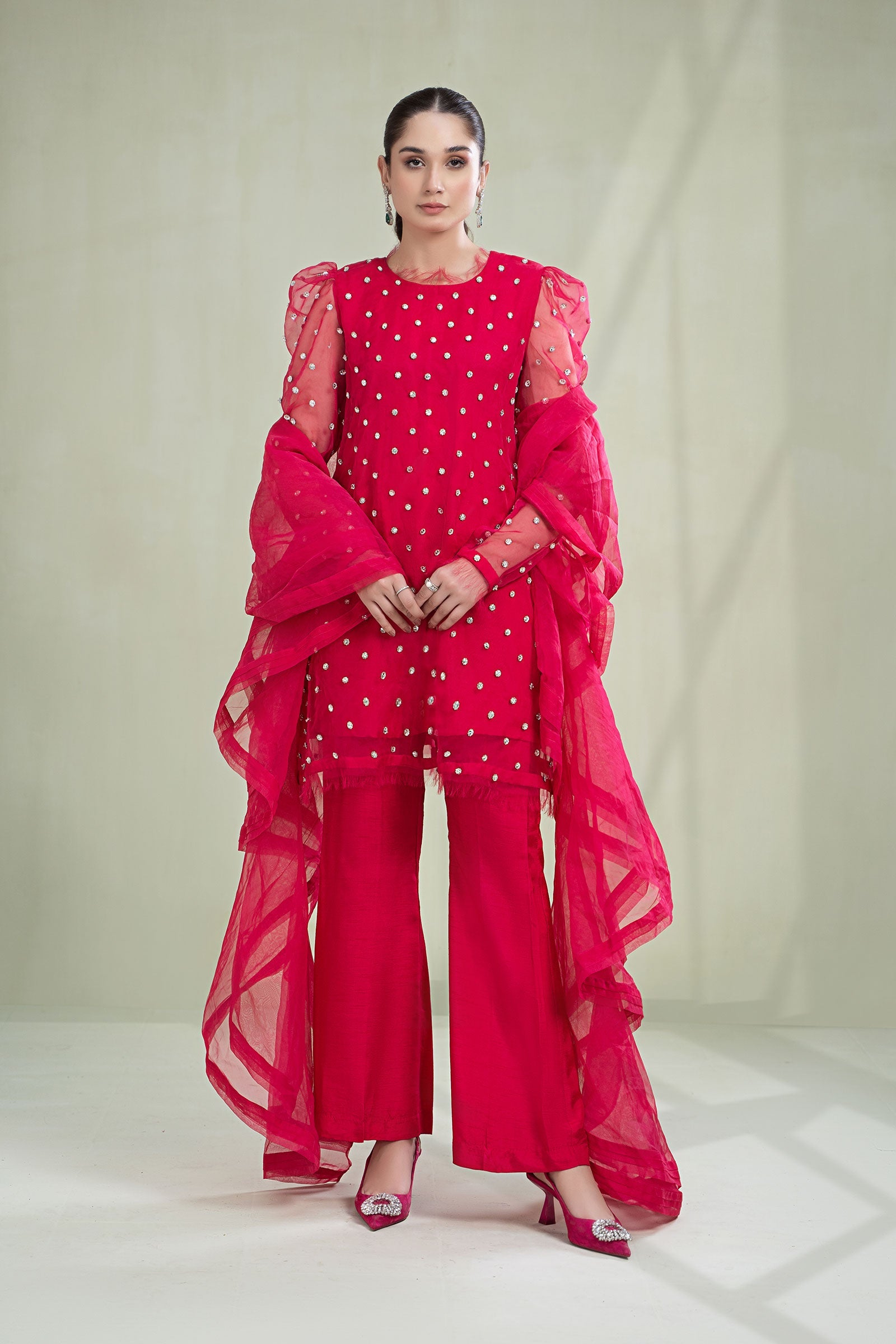 Maira B | Ready to Wear | SF-PFW23-06 -  Maria B Luxury Formals -  House of Maryam