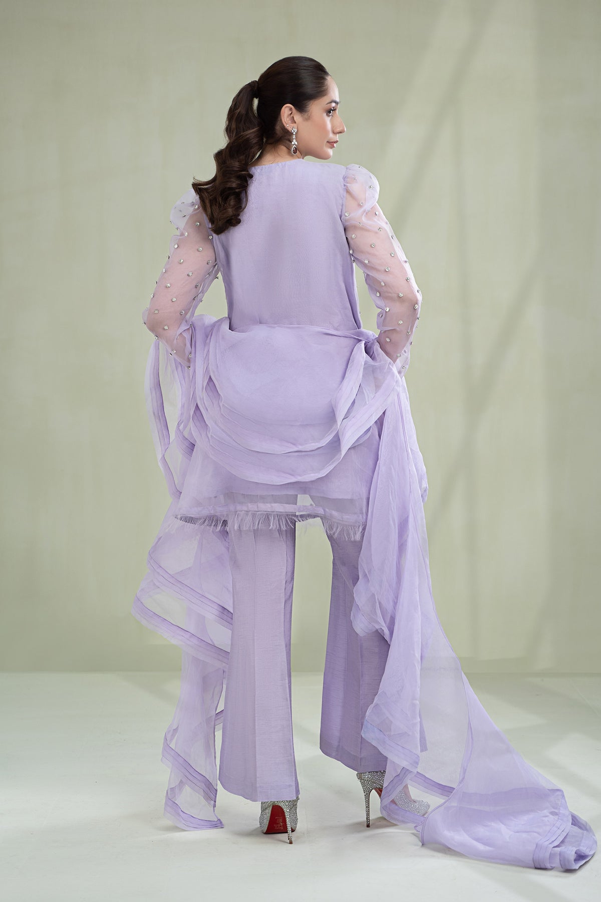Maria B | Formal Wears | SF-PFW23-06 -  Maria B Formal - Original Designer Dress - House of Maryam