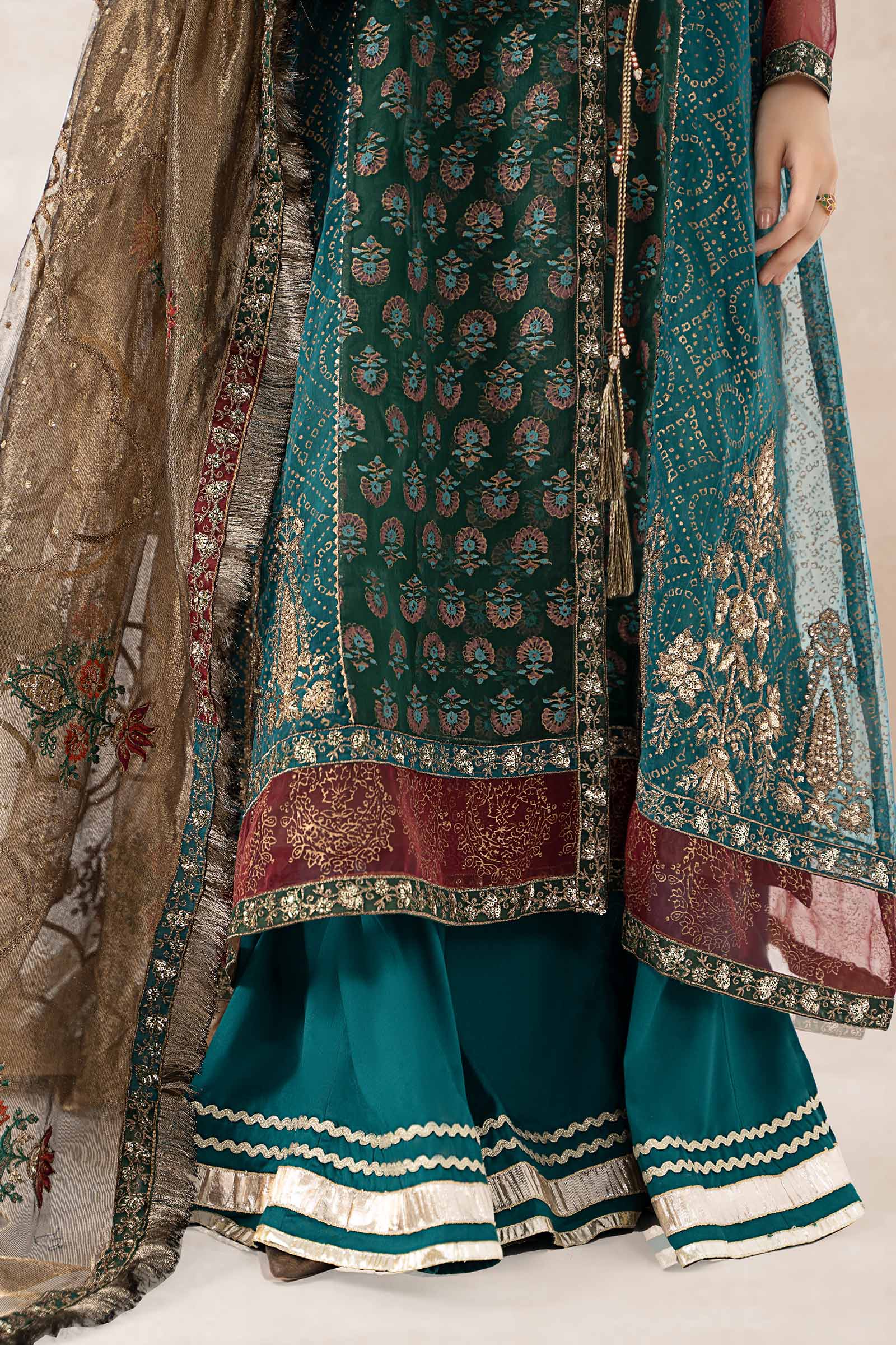 Maira B | Ready to Wear | SF-PF24-06 -  Maria B Luxury Formals -  House of Maryam