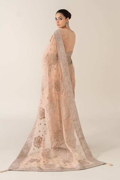 Maria B | Pre Fall 25 | Organza Saree 09 -  Maria B Ladies Clothes - Original Designer Dress - House of Maryam