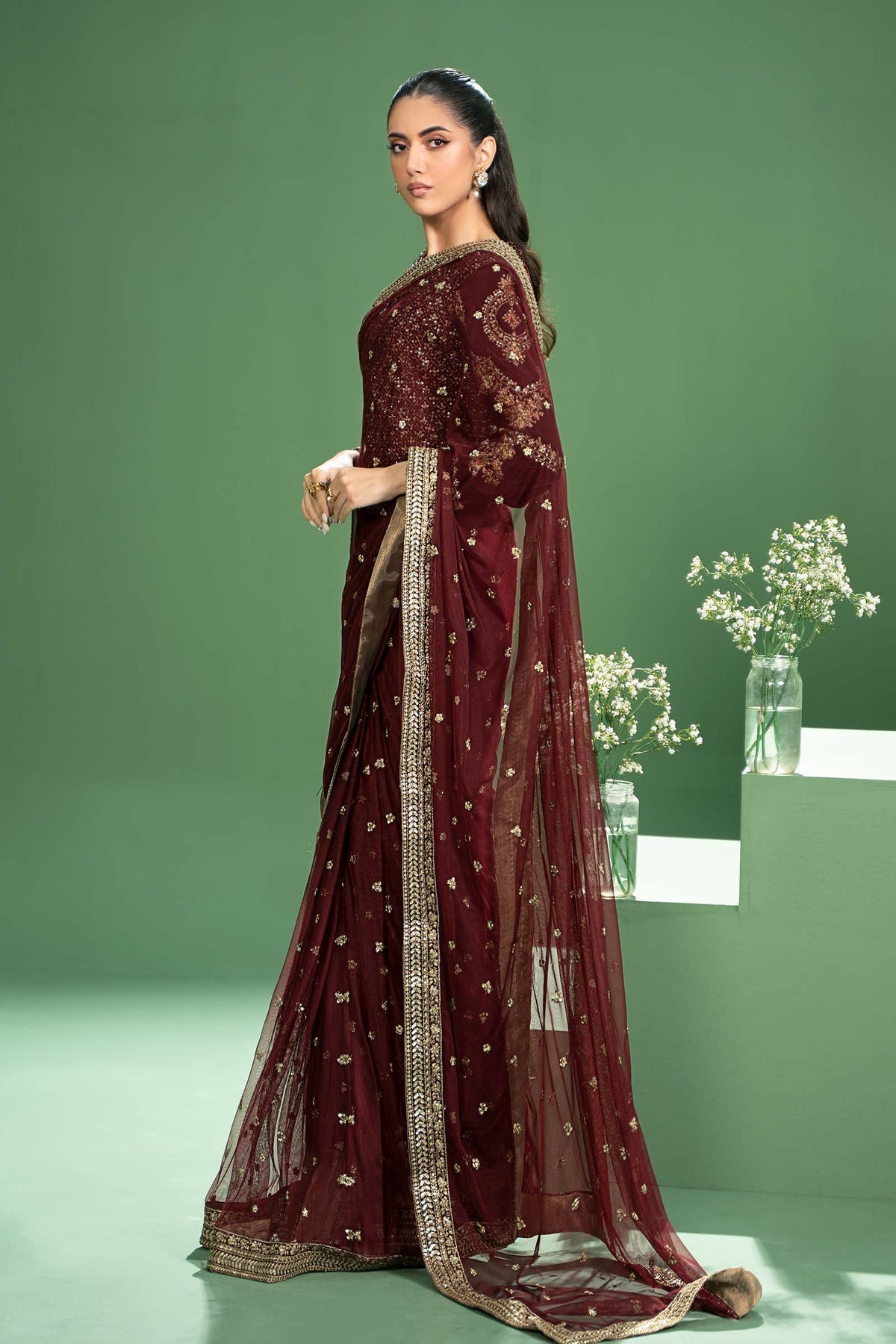 Maria b | Formal Wears | SF-W24-11 -  Maria B Formal - Original Designer Dress - House of Maryam