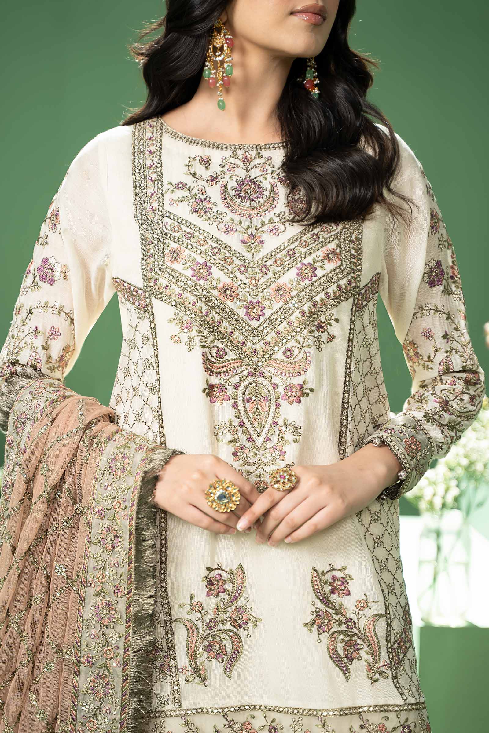 Maira B | Ready to Wear | SF-W24-45 -  Maria B Luxury Formals -  House of Maryam