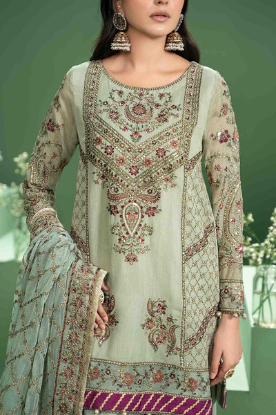 Maria b | Formal Wears | SF-W24-45 -  Maria B Formal - Original Designer Dress - House of Maryam