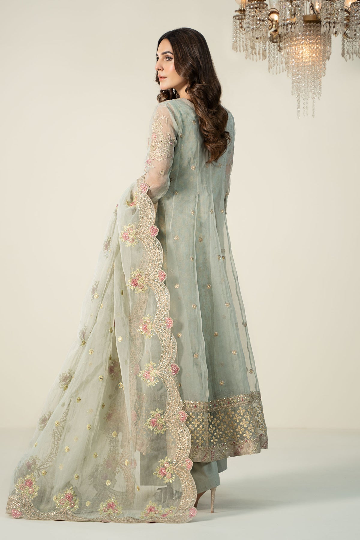 Maria B | Formal Wears | SF-W24-01 -  Maria B Formal - Original Designer Dress - House of Maryam