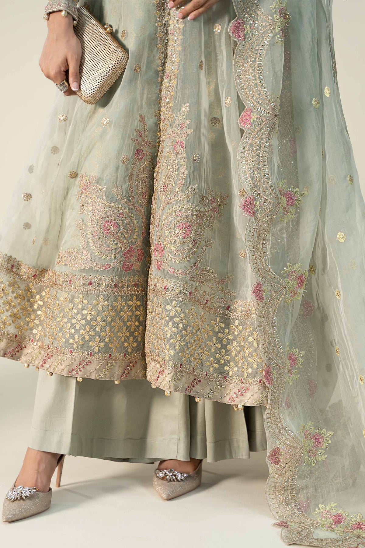 Maria B | Formal Wears | SF-W24-01 -  Maria B Formal - Original Designer Dress - House of Maryam