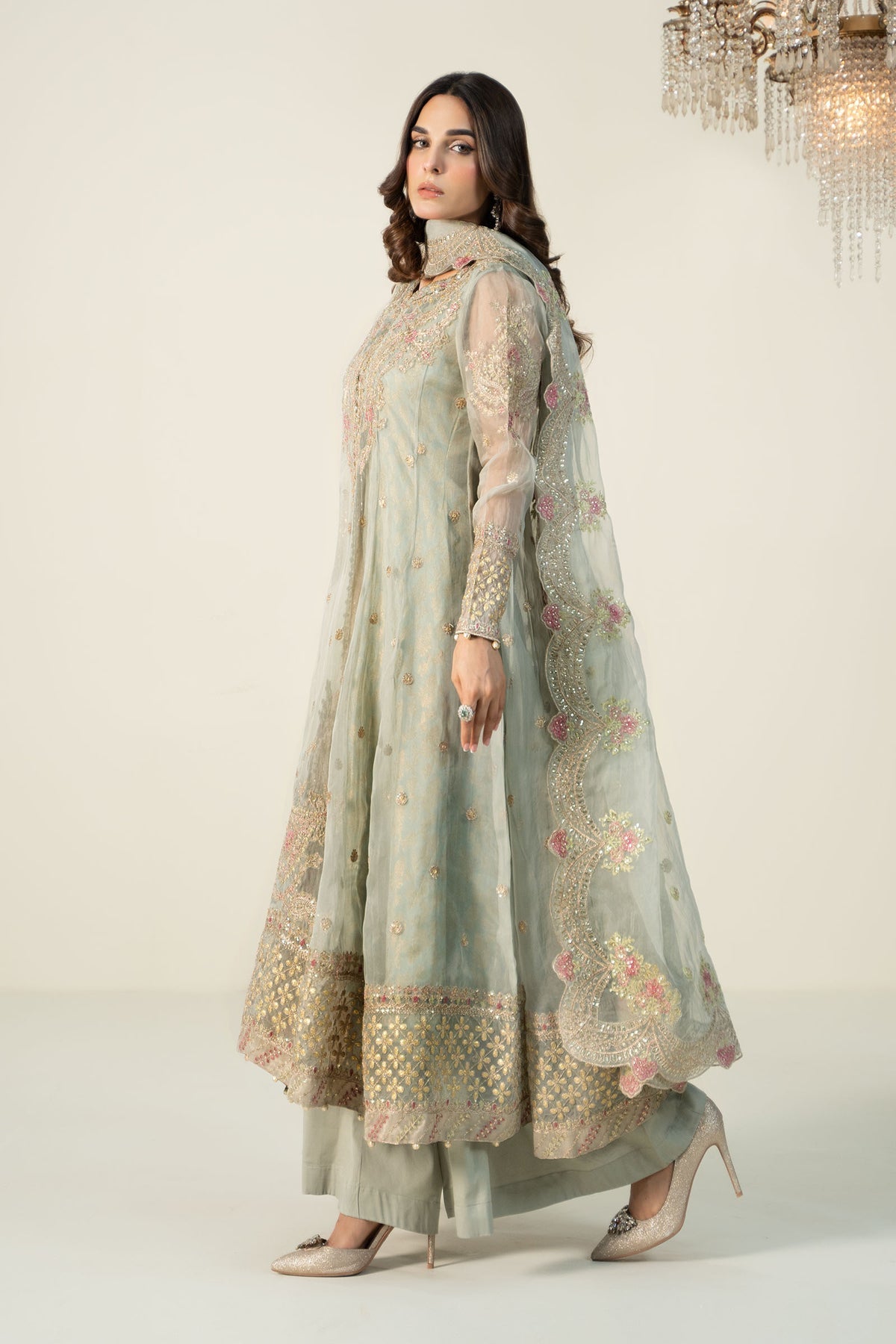 Maria B | Formal Wears | SF-W24-01 -  Maria B Formal - Original Designer Dress - House of Maryam