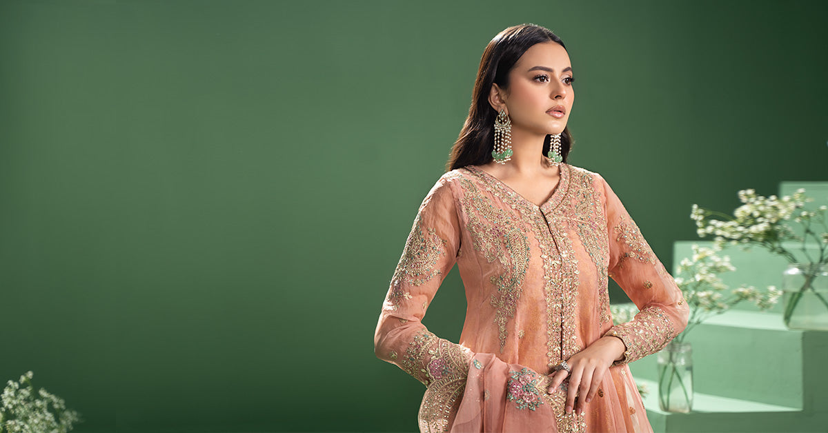 Maira B | Ready to Wear | SF-W24-01 -  Maria B Luxury Formals -  House of Maryam