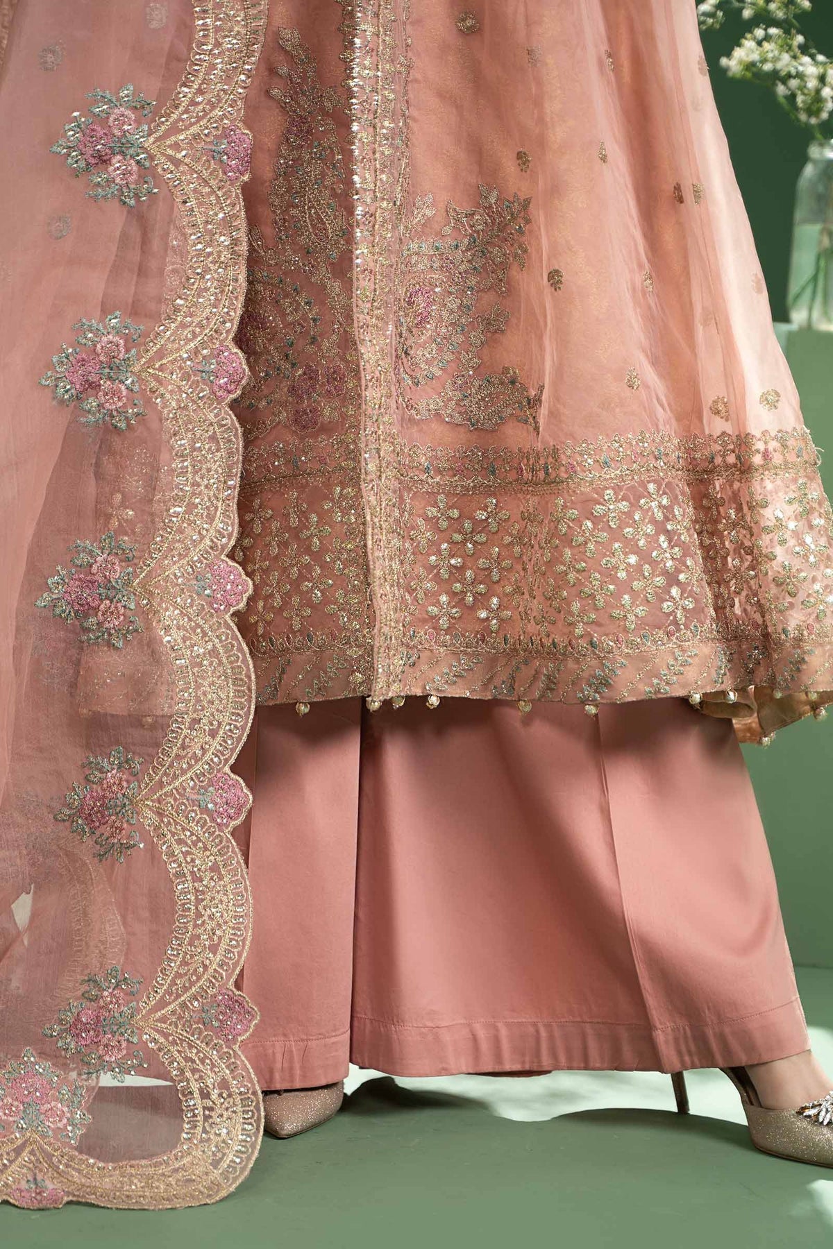 Maria b | Formal Wears | SF-W24-01 -  Maria B Formal - Original Designer Dress - House of Maryam