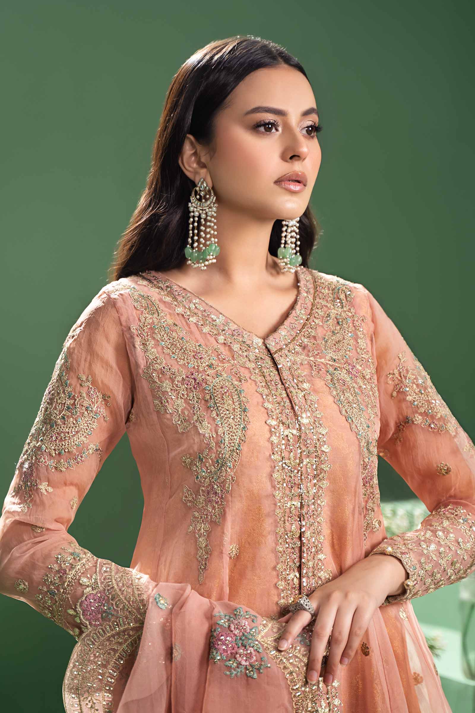 Maira B | Ready to Wear | SF-W24-01 -  Maria B Luxury Formals -  House of Maryam