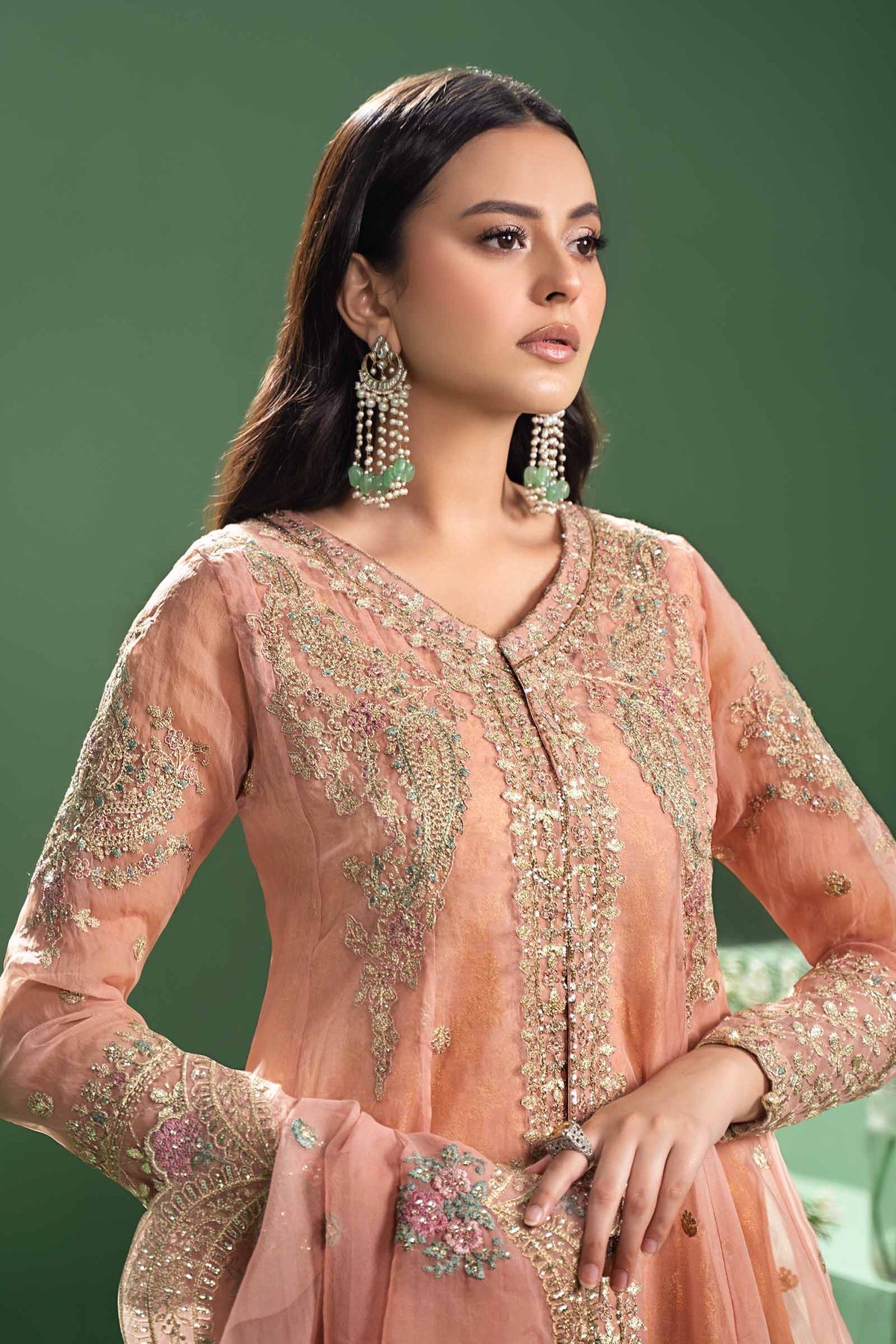Maria b | Formal Wears | SF-W24-01 -  Maria B Formal - Original Designer Dress - House of Maryam