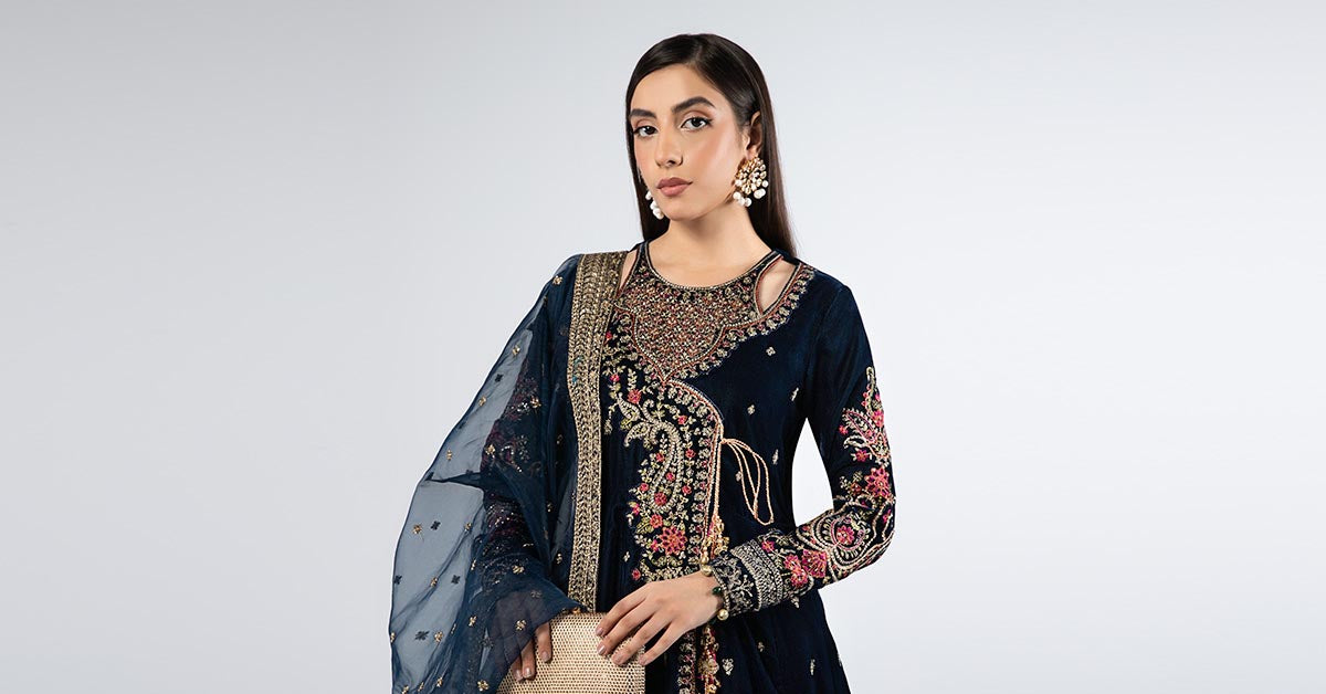 Maira B | Ready to Wear | SF-W24-02 -  Maria B Luxury Formals -  House of Maryam