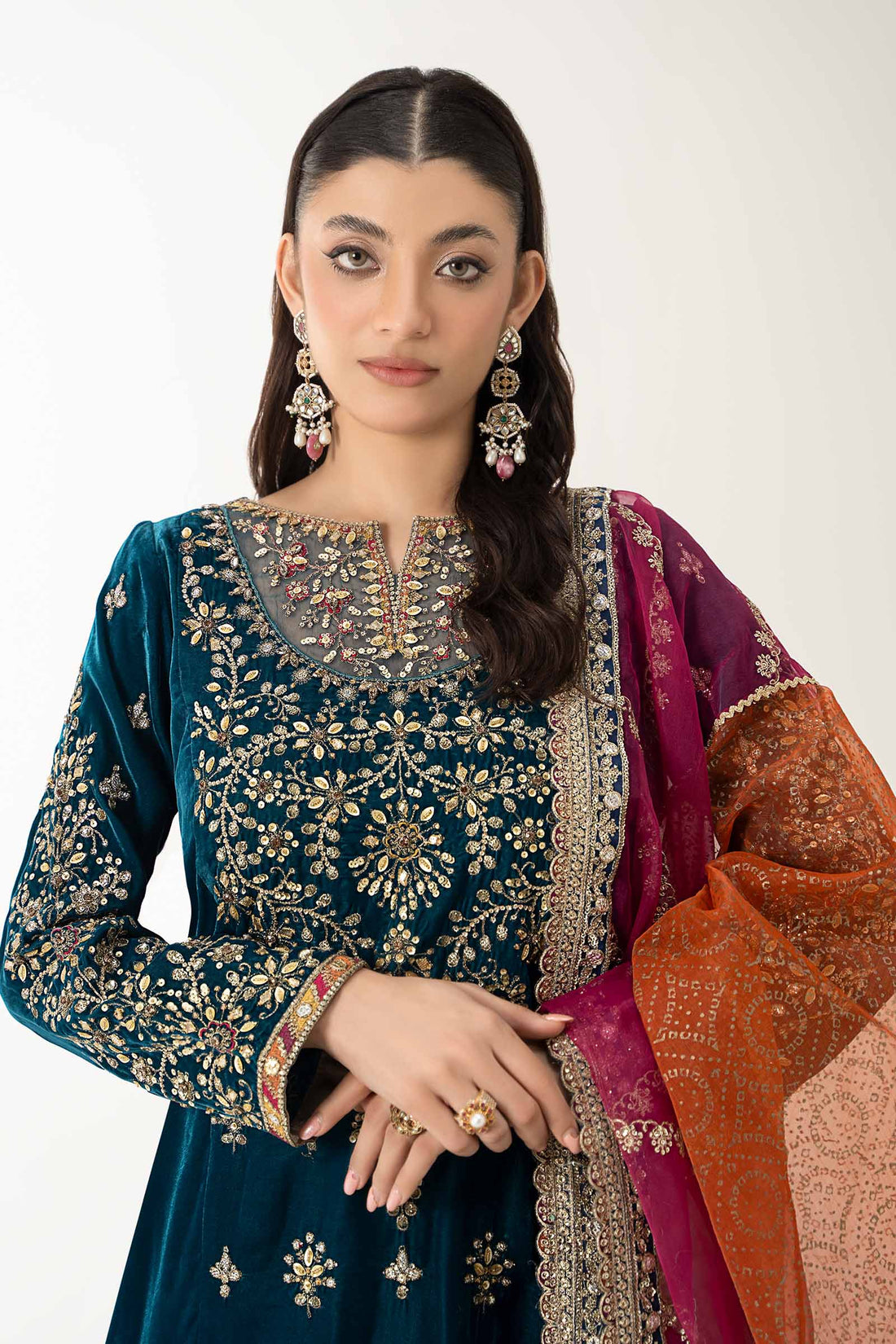 Maira B | Ready to Wear | SF-W24-05 -  Maria B Luxury Formals -  House of Maryam